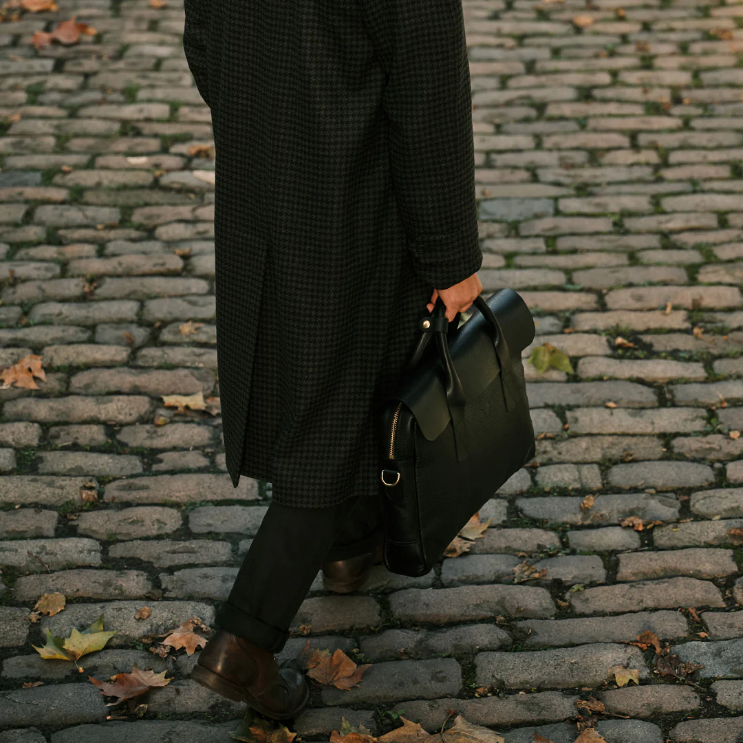 Leather Brief - Black - Image 11