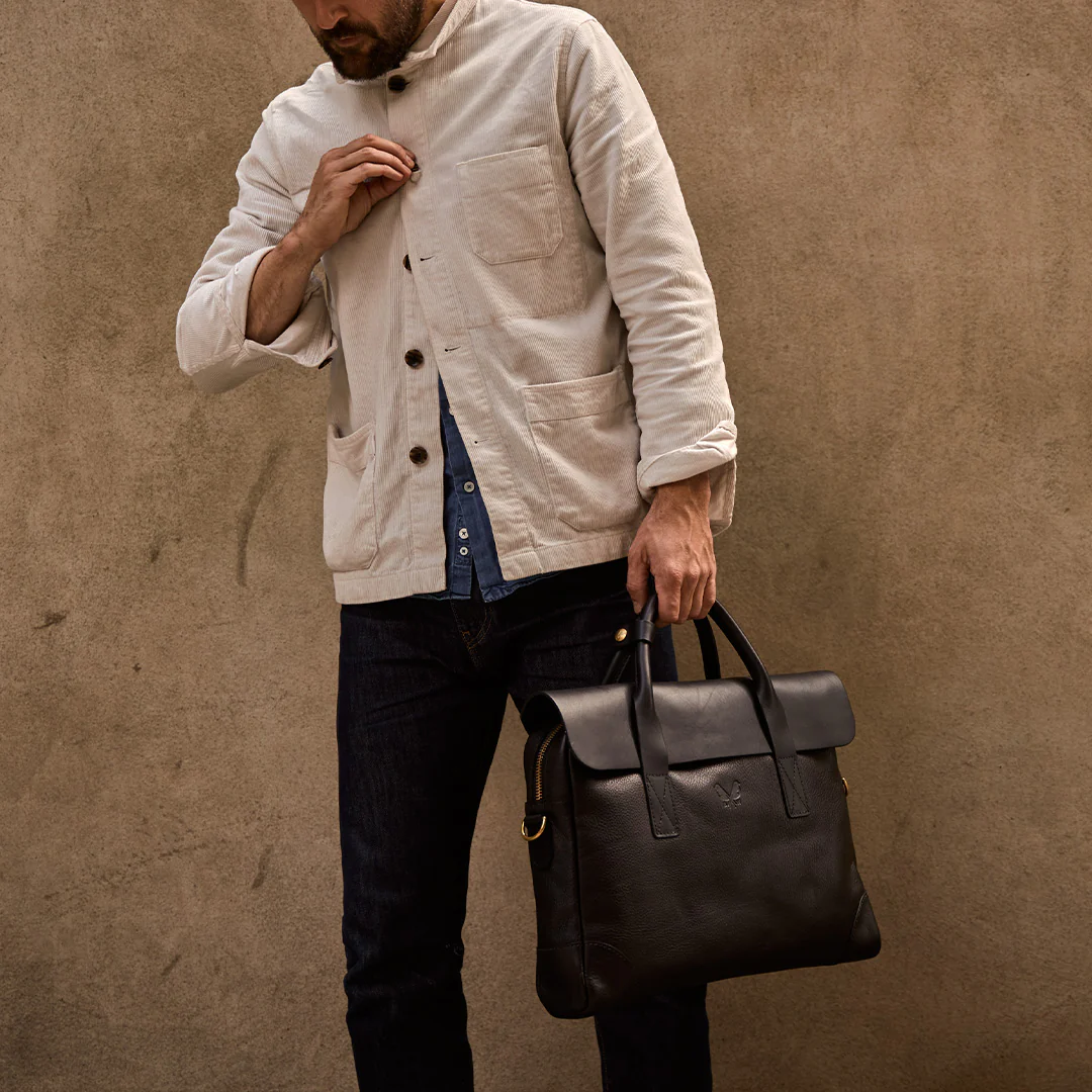 Leather Brief - Black - Image 13