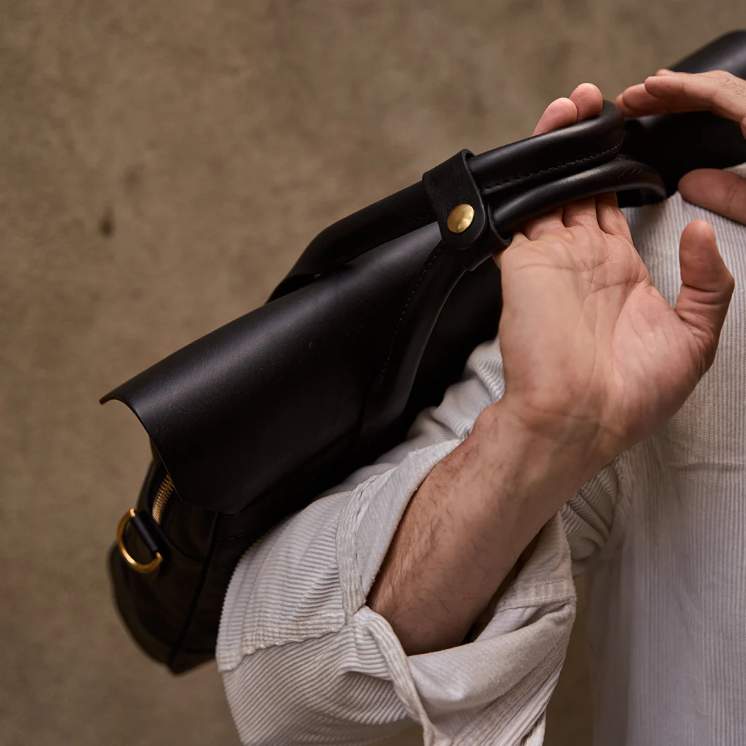 Leather Brief - Black - Image 15