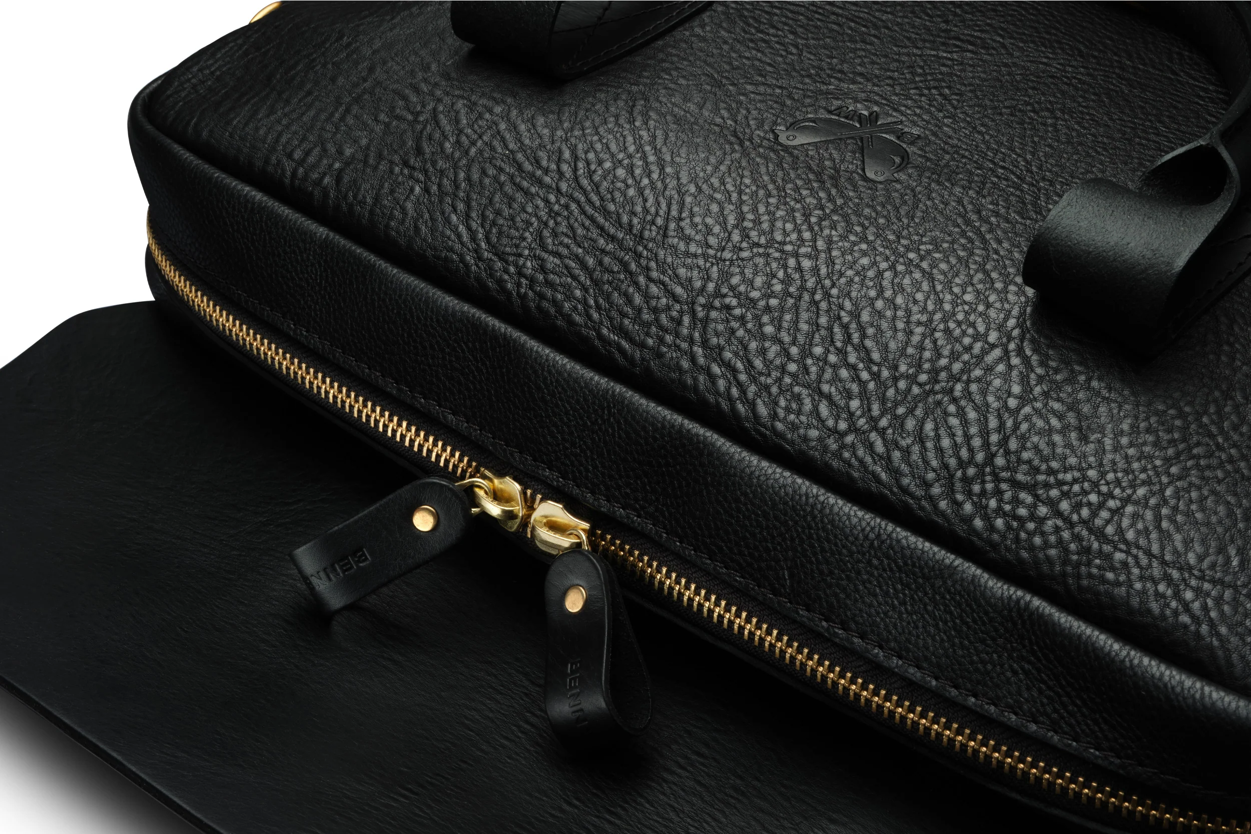 Leather Brief - Black - Image 3
