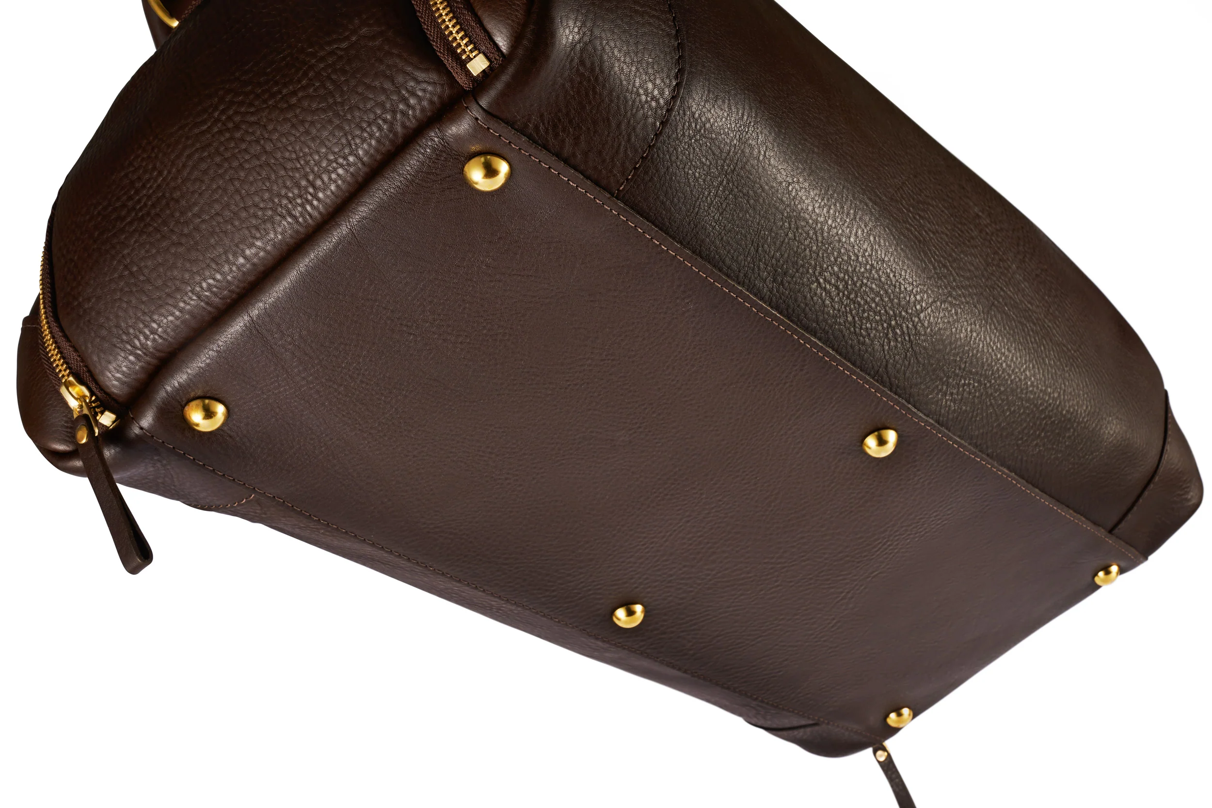 Leather Weekender - Brown - Image 10