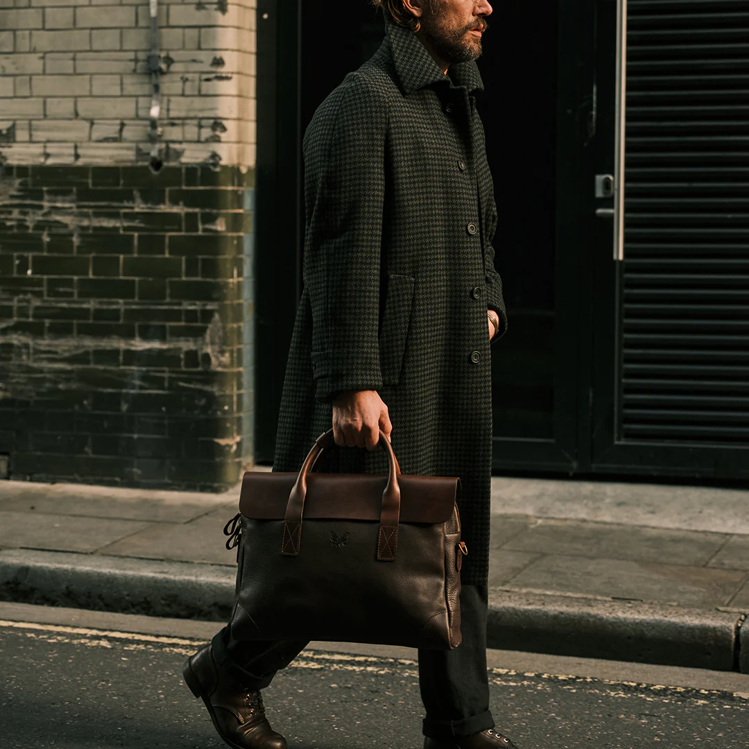 Leather Brief - Brown - Image 13