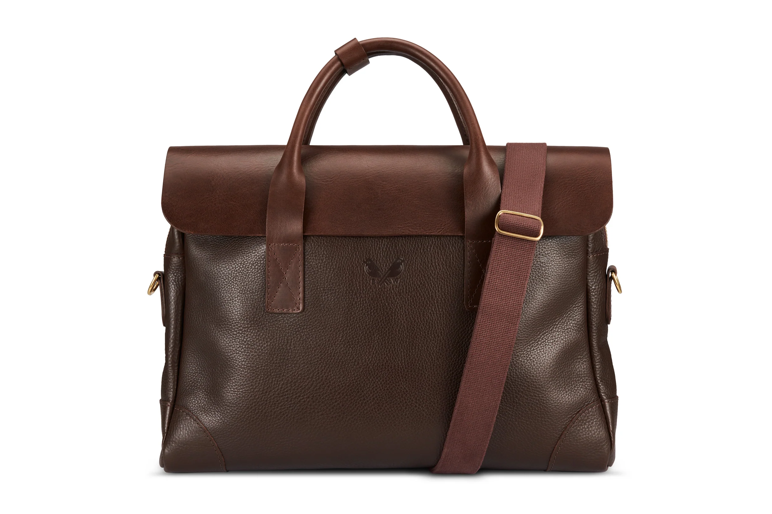 Leather Brief - Brown - Image 8