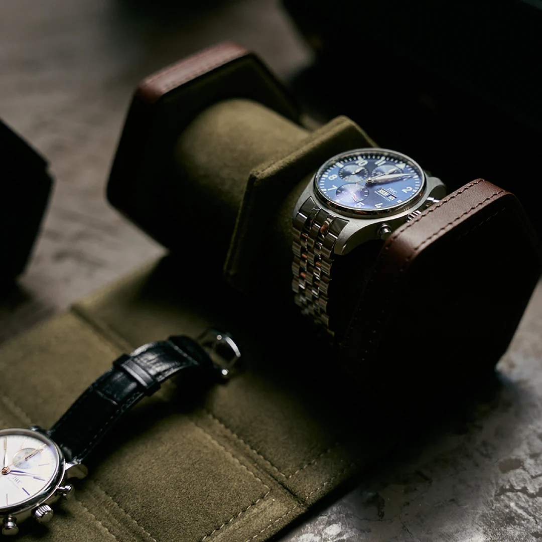 Double Watch Roll - Brown - Image 8