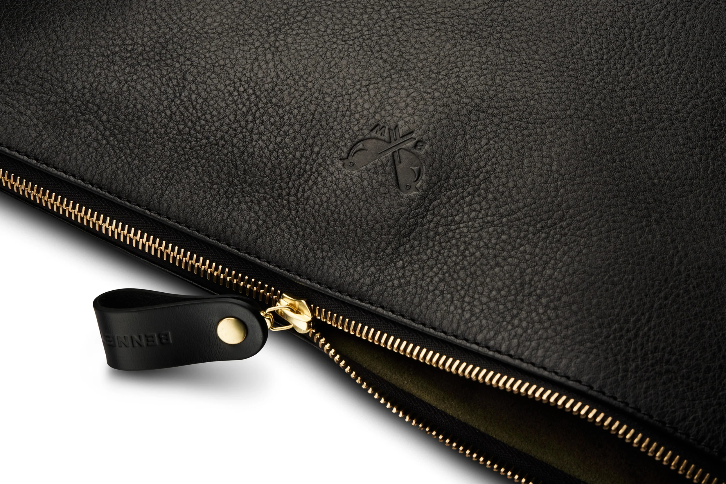 Flight Folio - Black Leather - Image 6