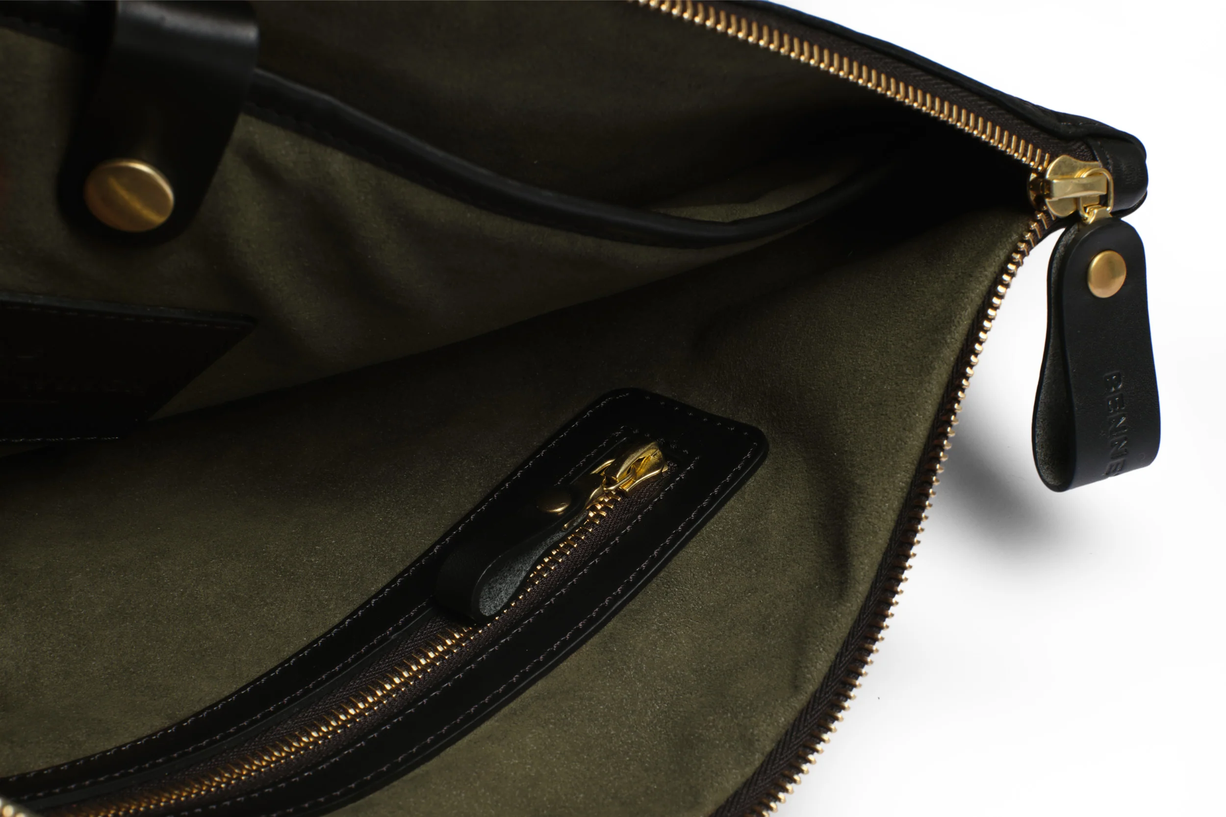 Flight Folio - Black Leather - Image 8