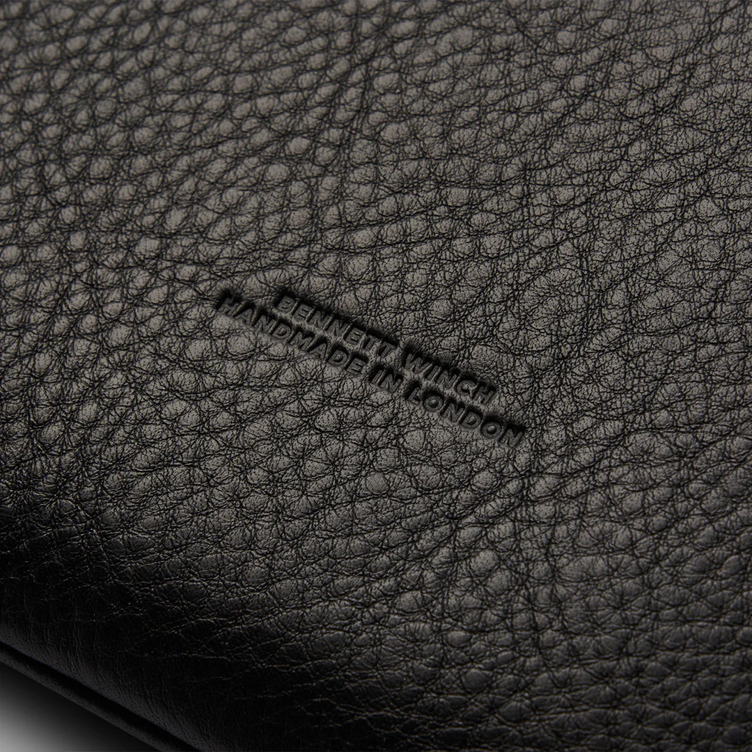 Flight Pouch - Black Leather - Image 9