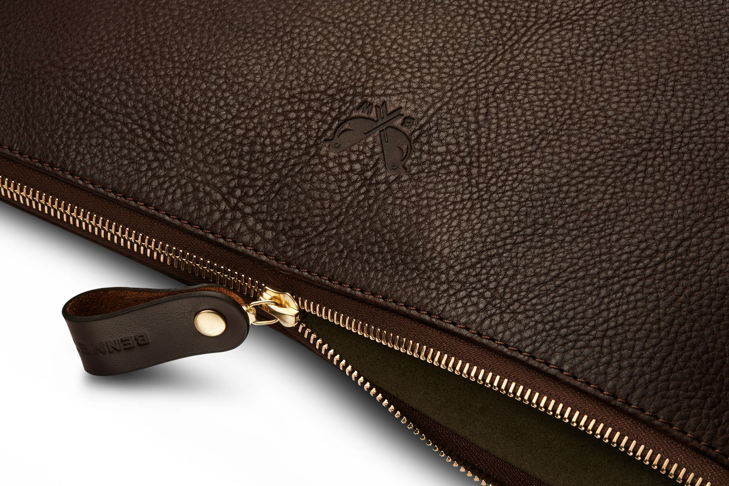 Flight Pouch - Brown Leather - Image 5