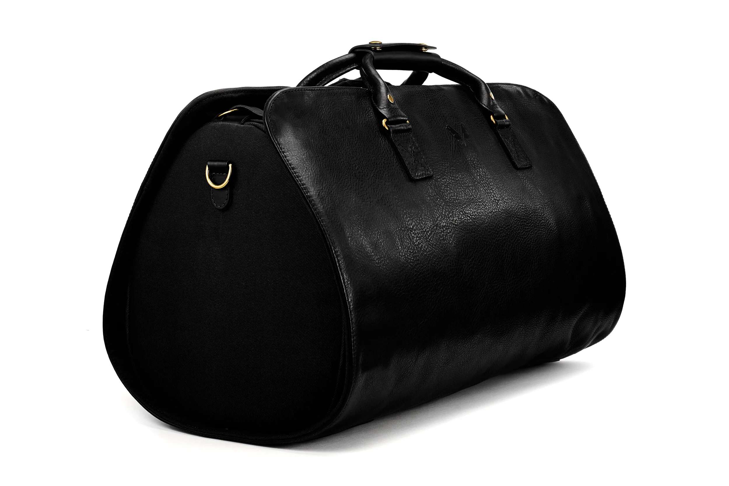 Leather S.C Holdall - Black - Image 3