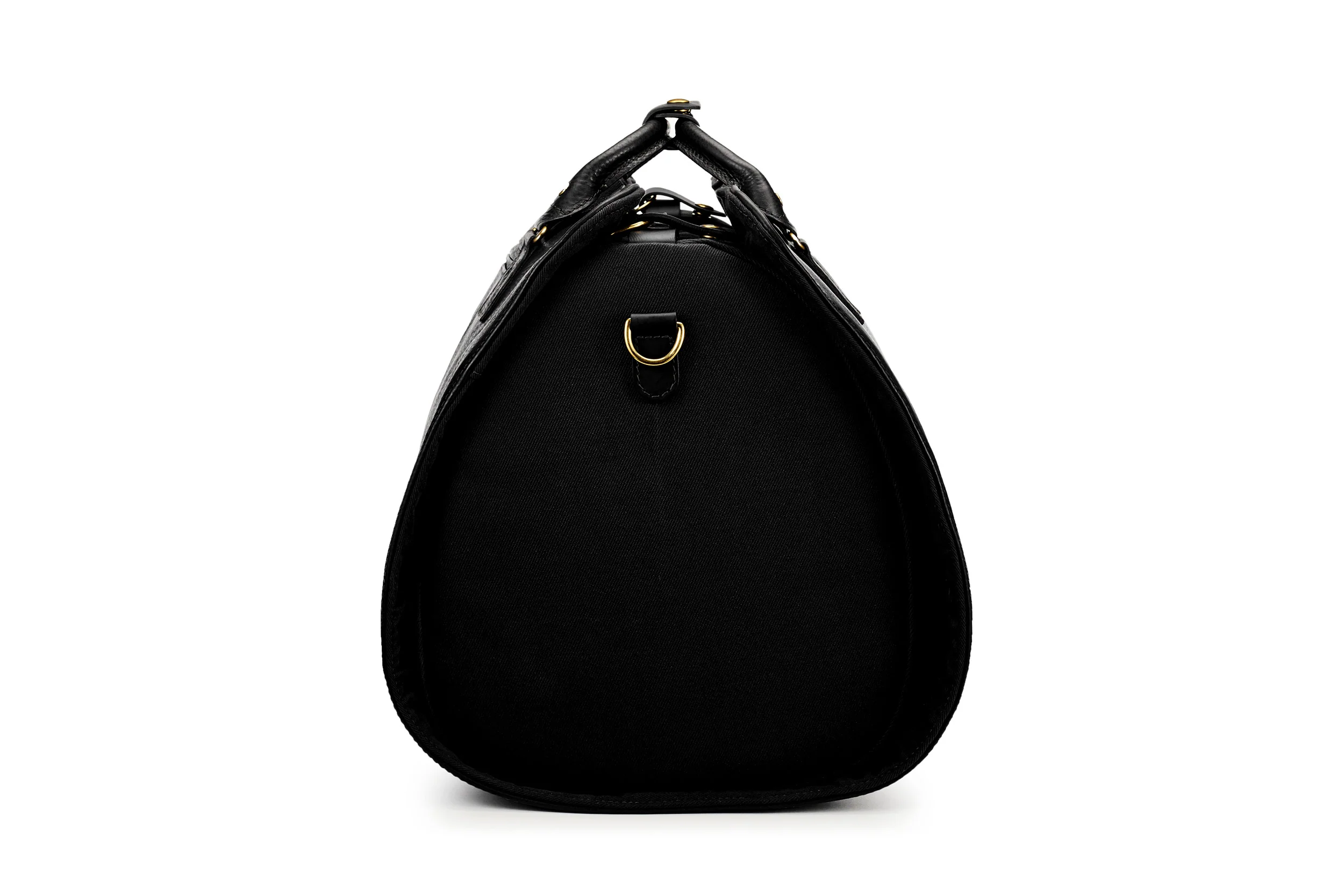 Leather S.C Holdall - Black - Image 5