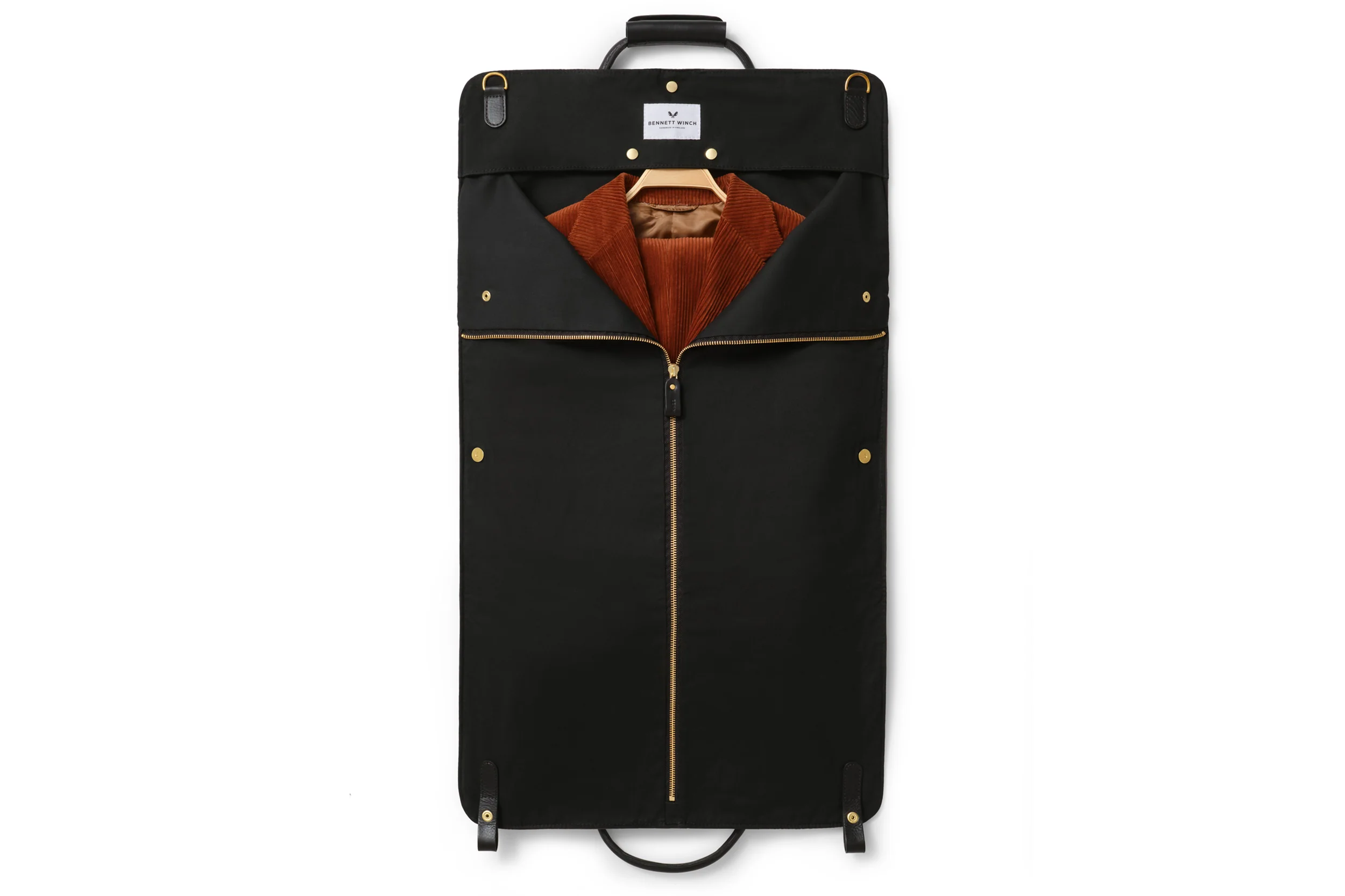 Leather S.C Holdall - Black - Image 8