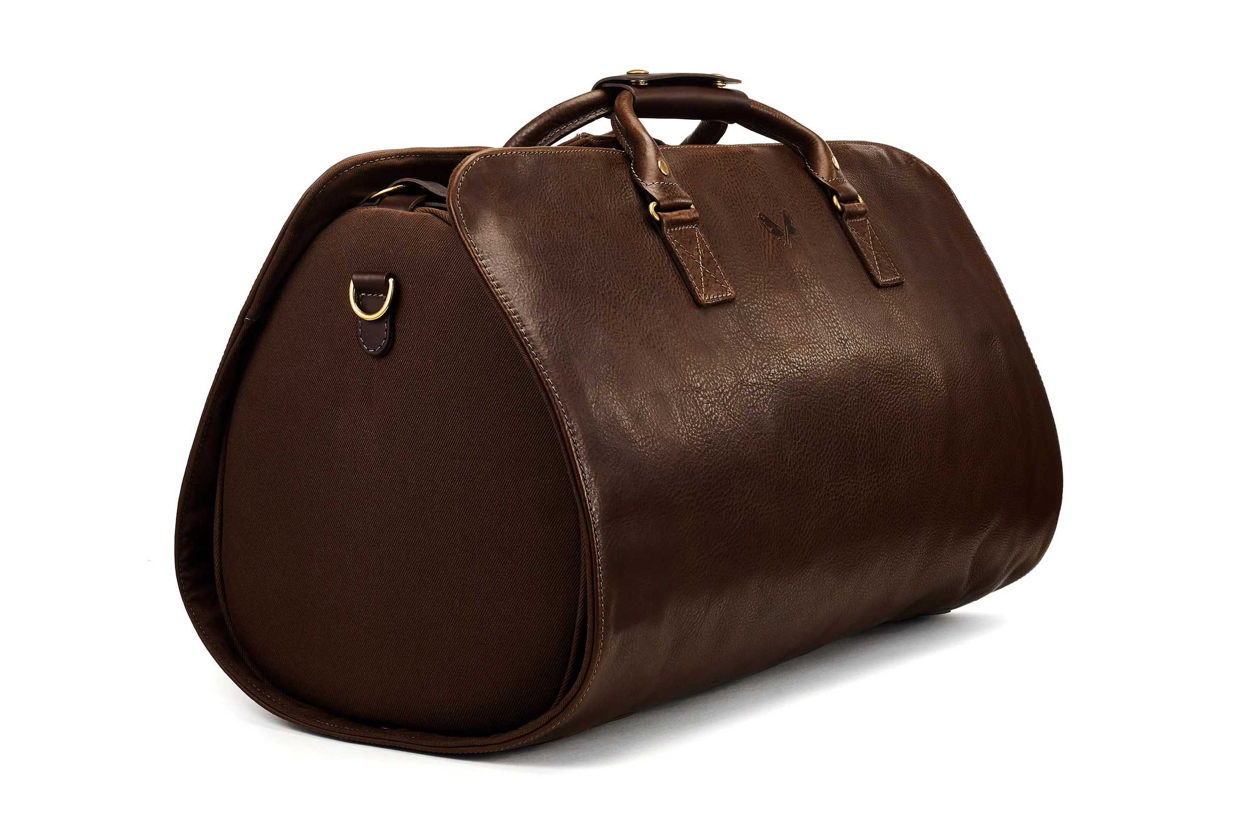 Leather S.C Holdall - Brown - Image 3