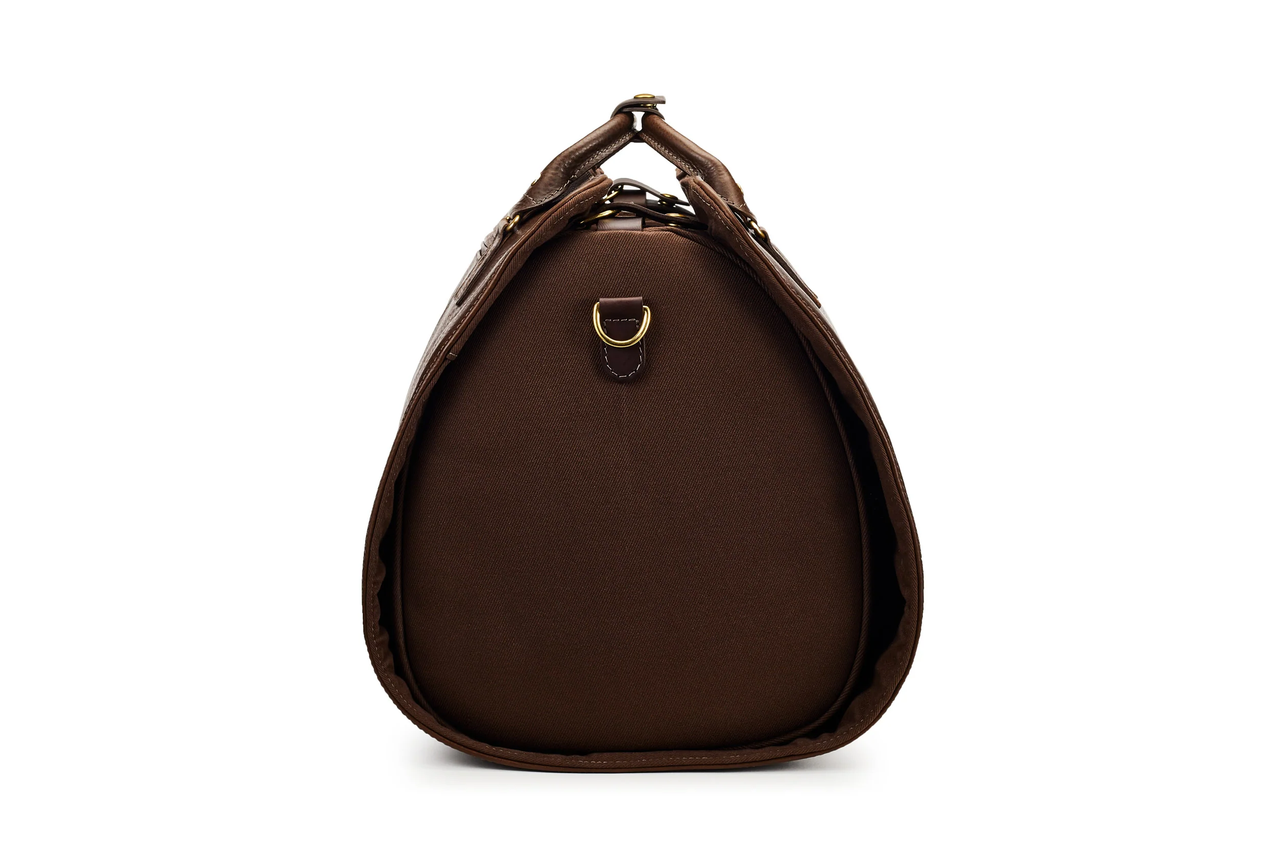 Leather S.C Holdall - Brown - Image 5