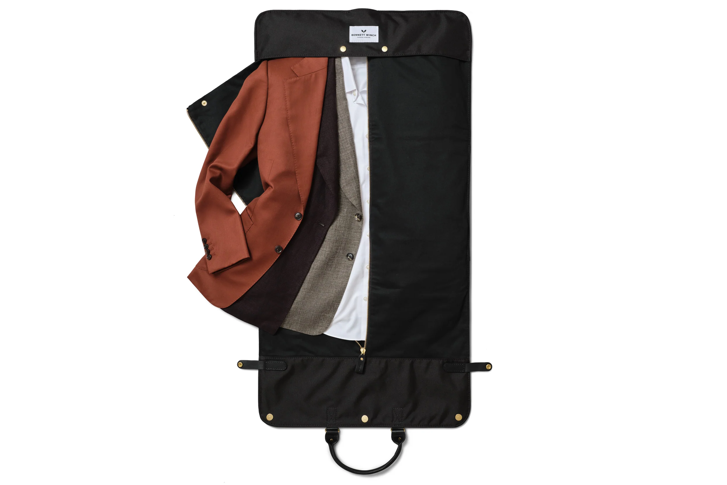 Leather Trifold - Black - Image 4