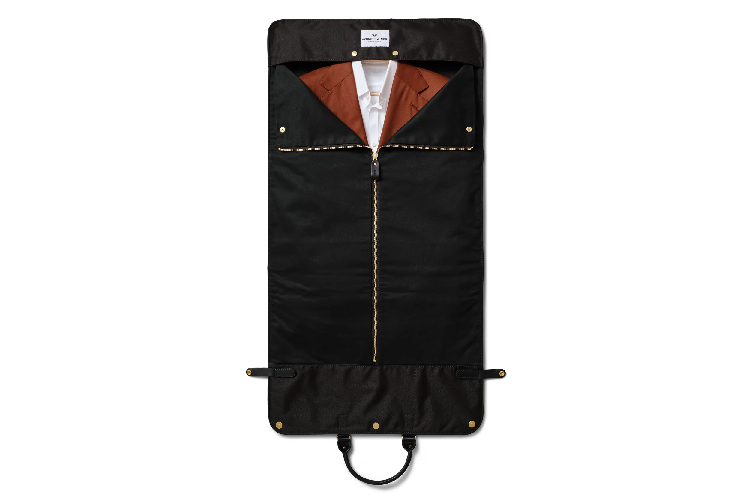 Leather Trifold - Black - Image 5