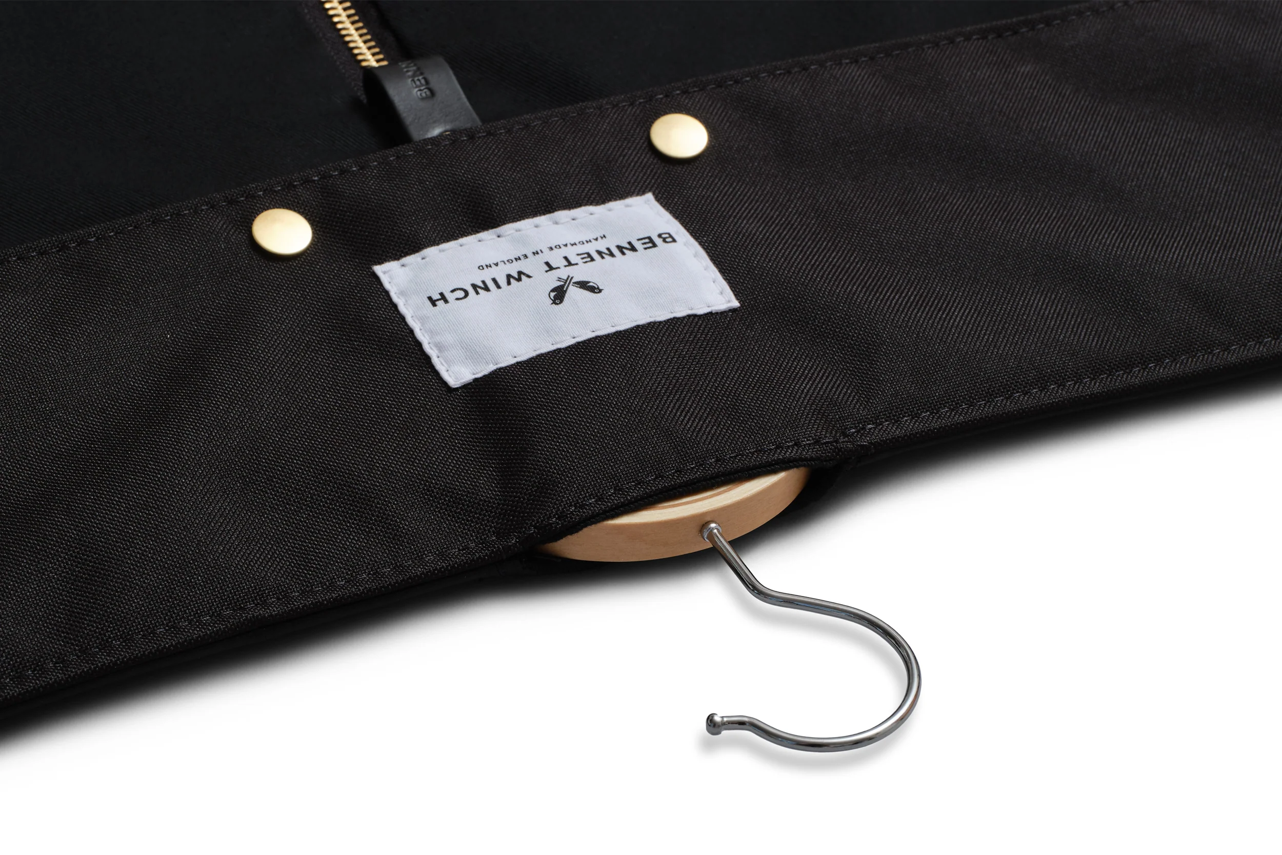 Leather Trifold - Black - Image 9