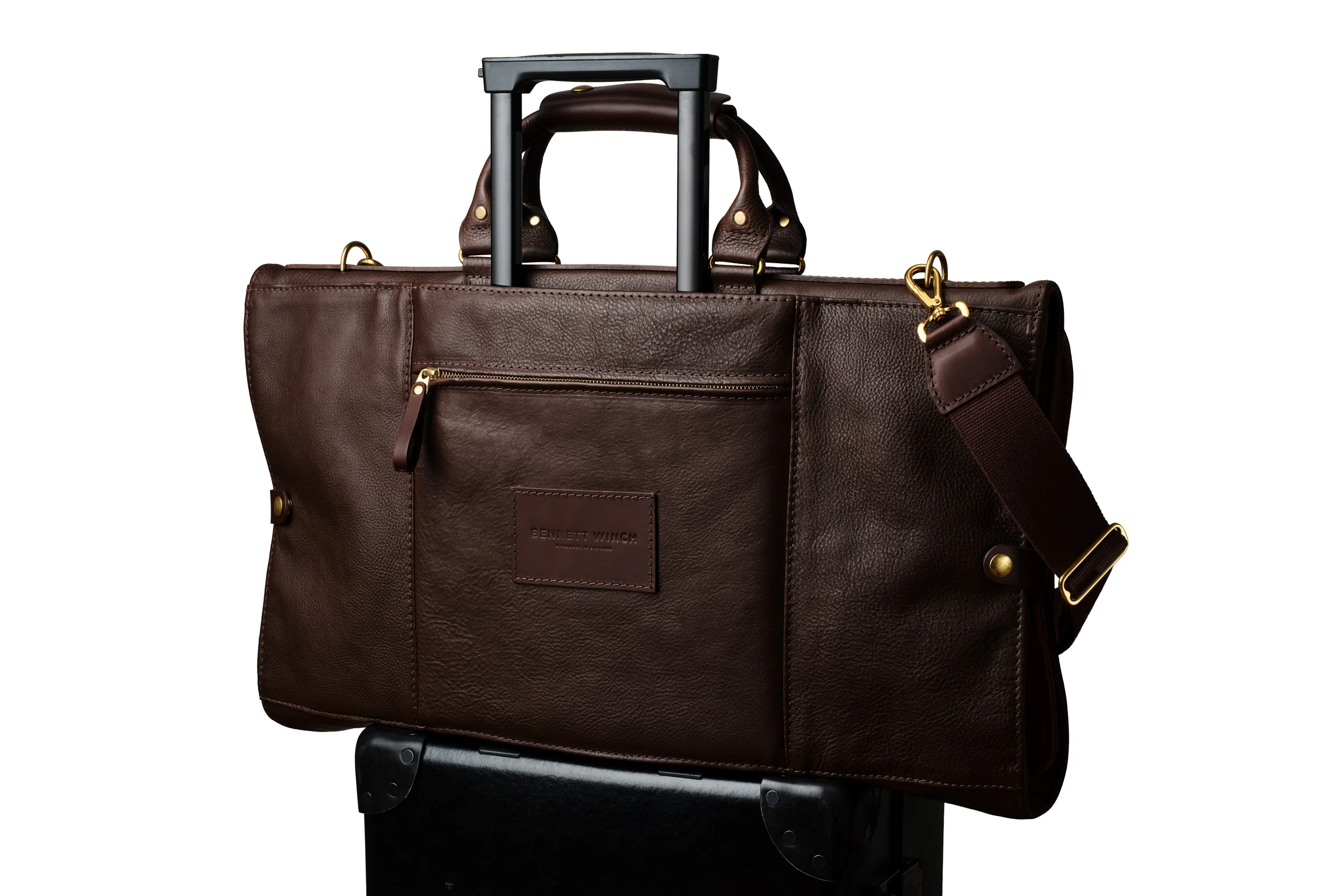Leather Trifold - Brown - Image 3