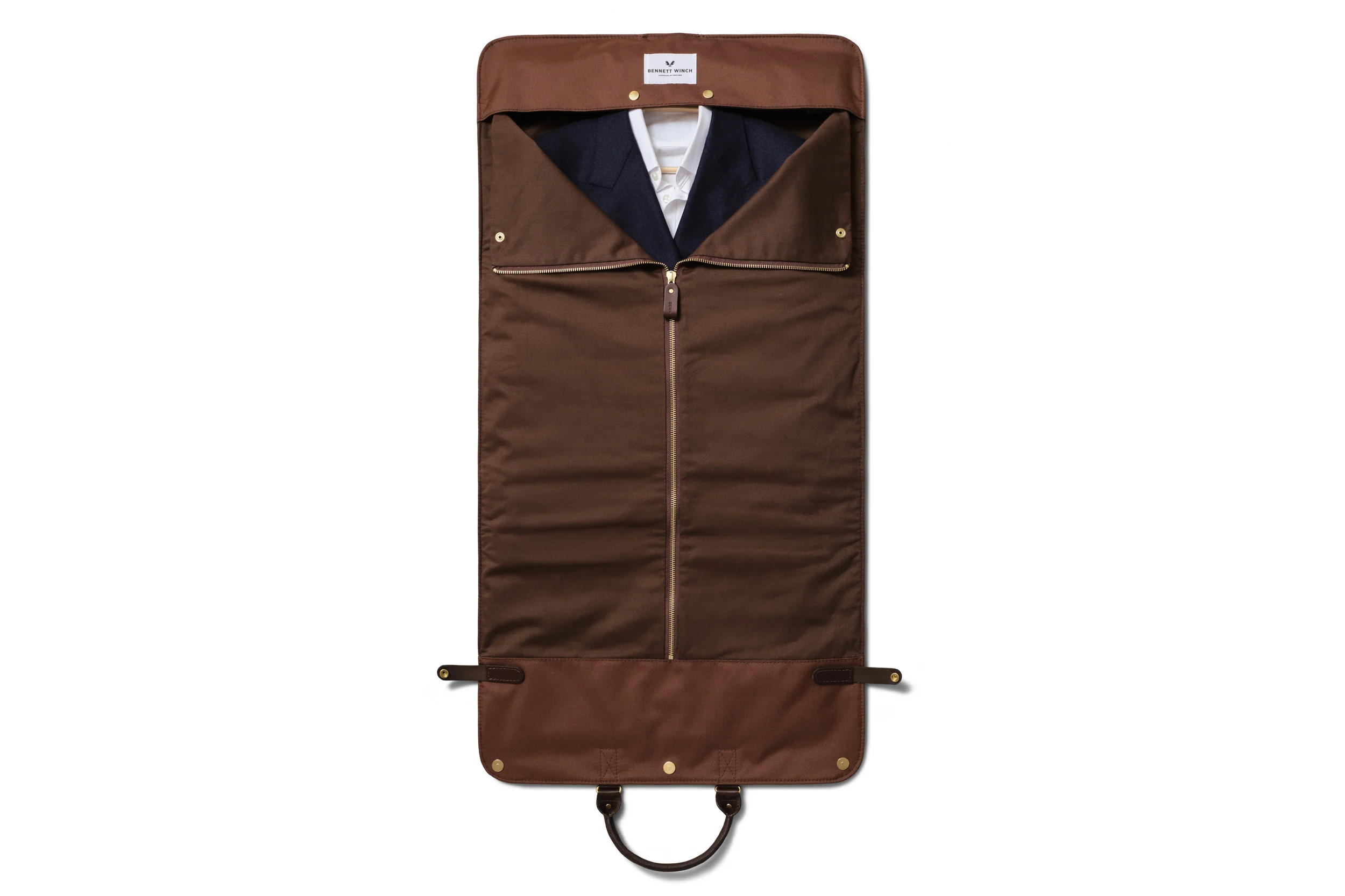 Leather Trifold - Brown - Image 5