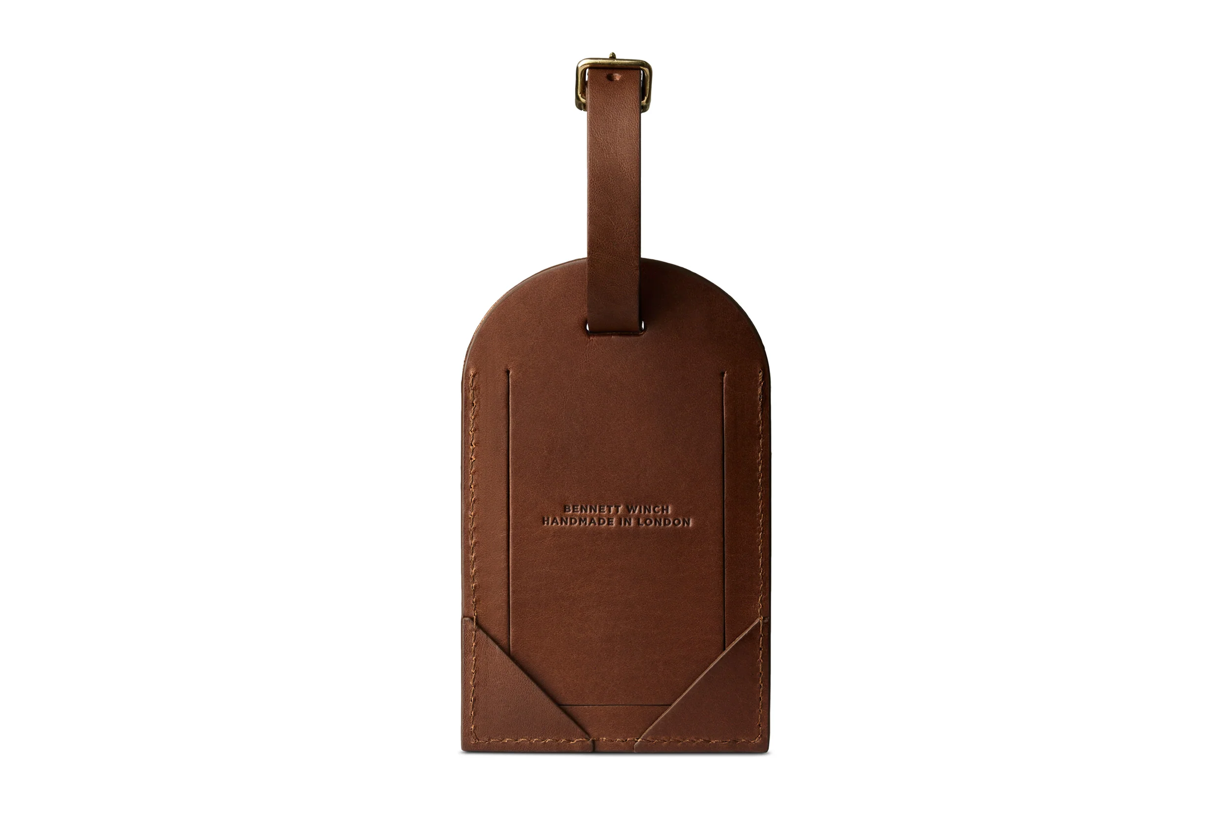 Luggage Tag - Brown - Image 3