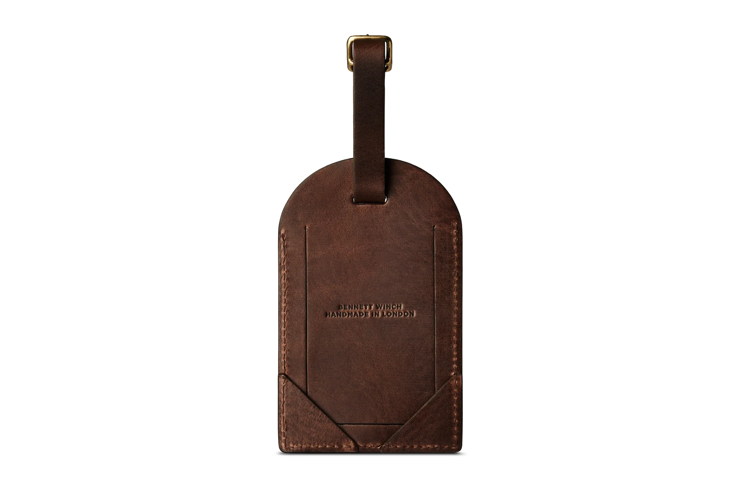 Luggage Tag - Dark Brown - Image 3