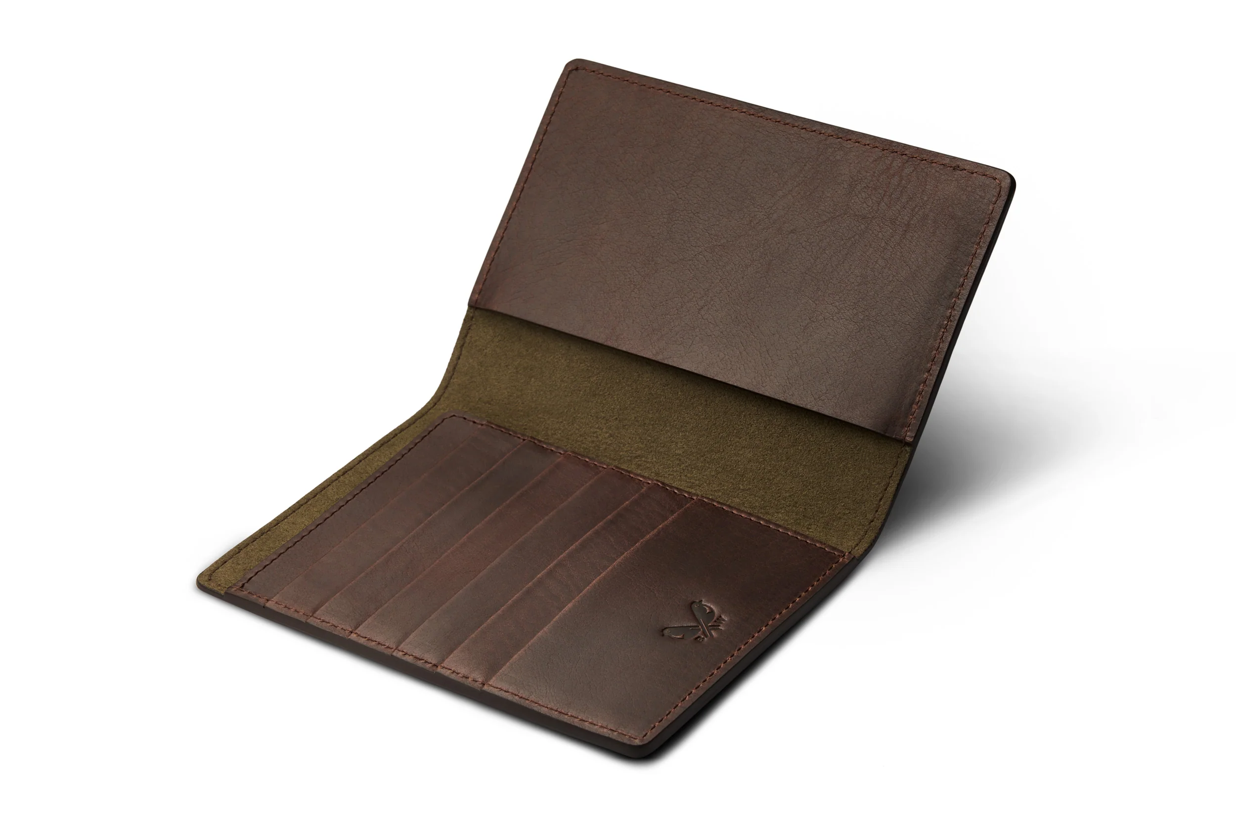 Passport Wallet - Dark Brown - Image 4