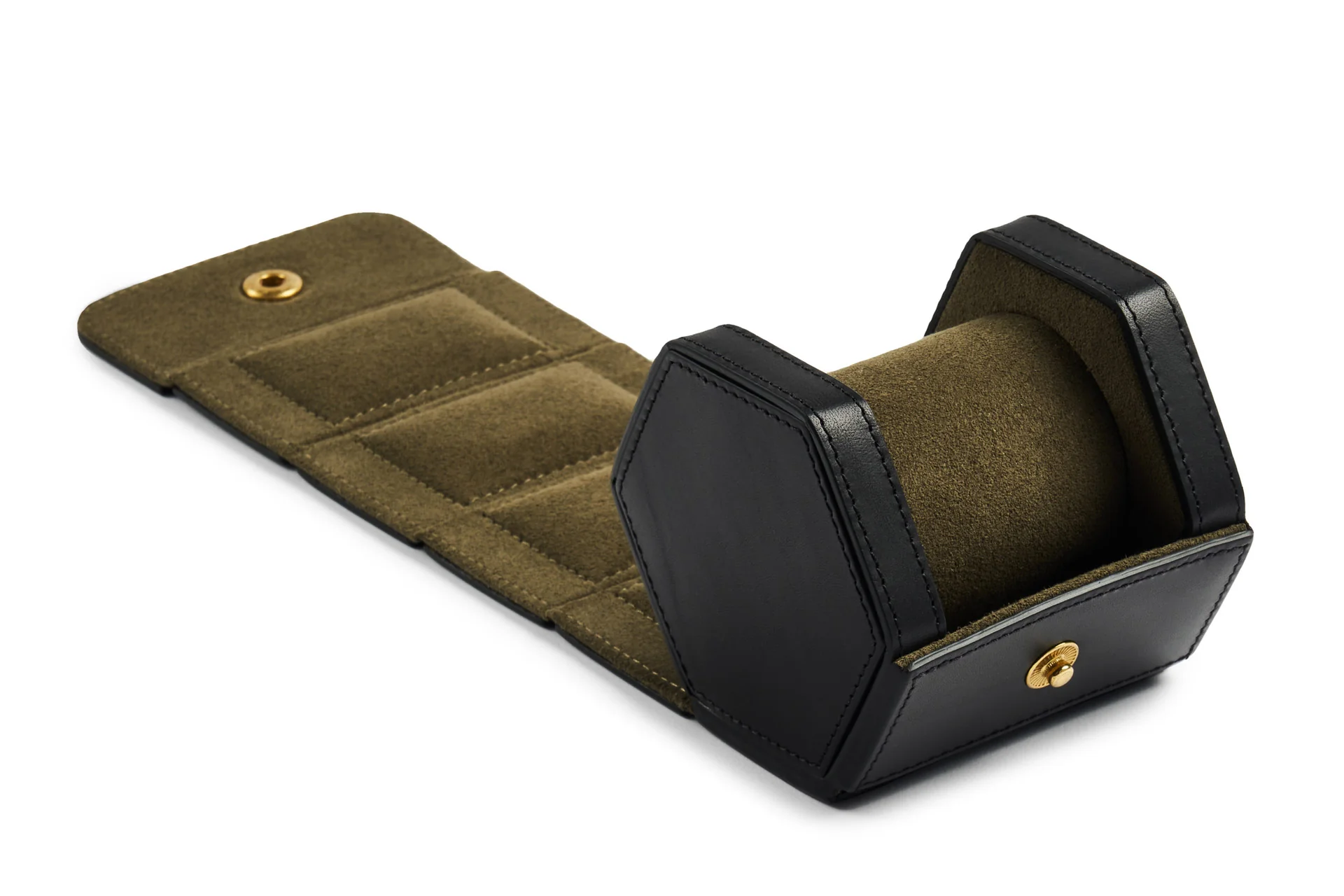 Single Watch Roll - Black - Image 2