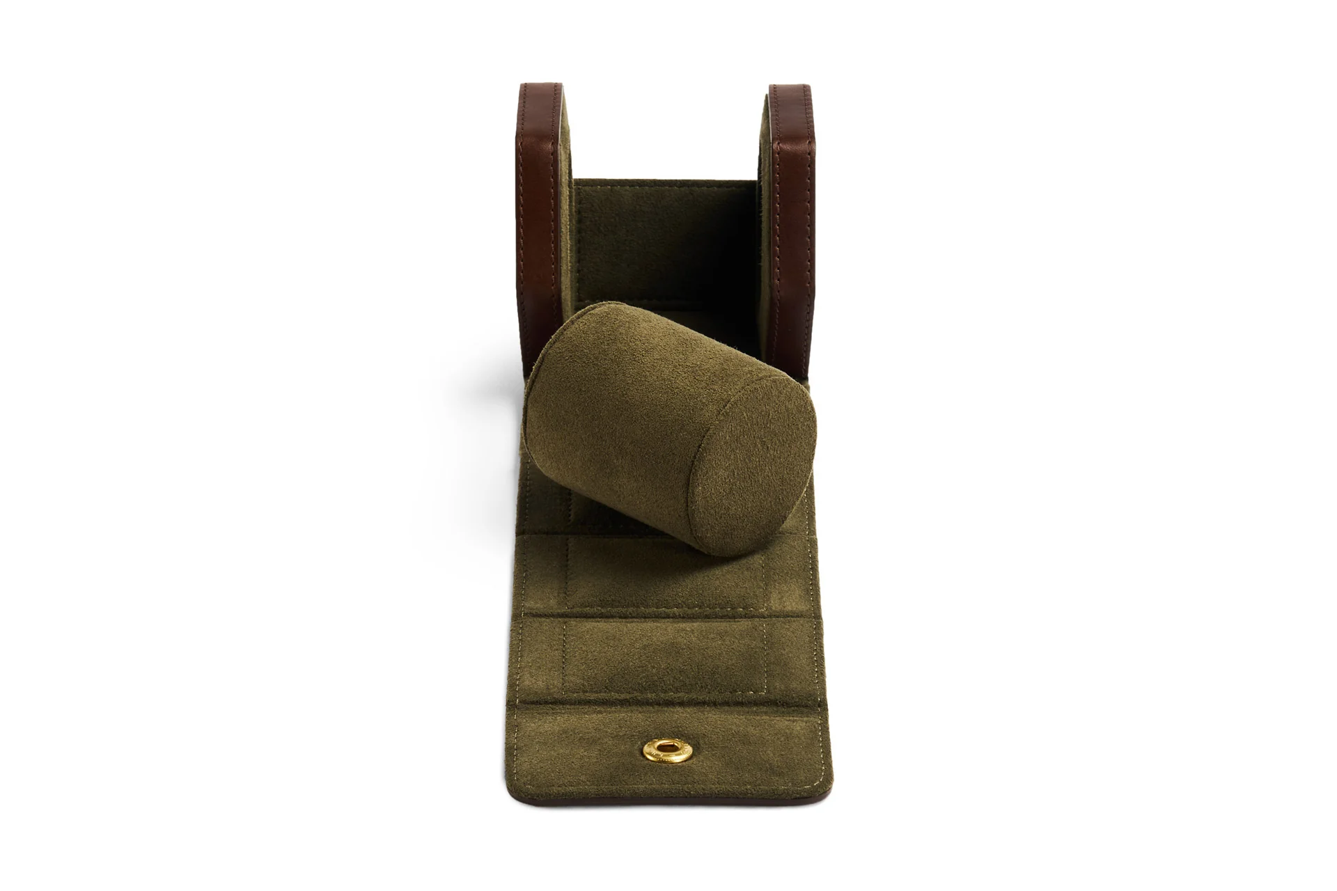 Single Watch Roll - Brown - Image 3