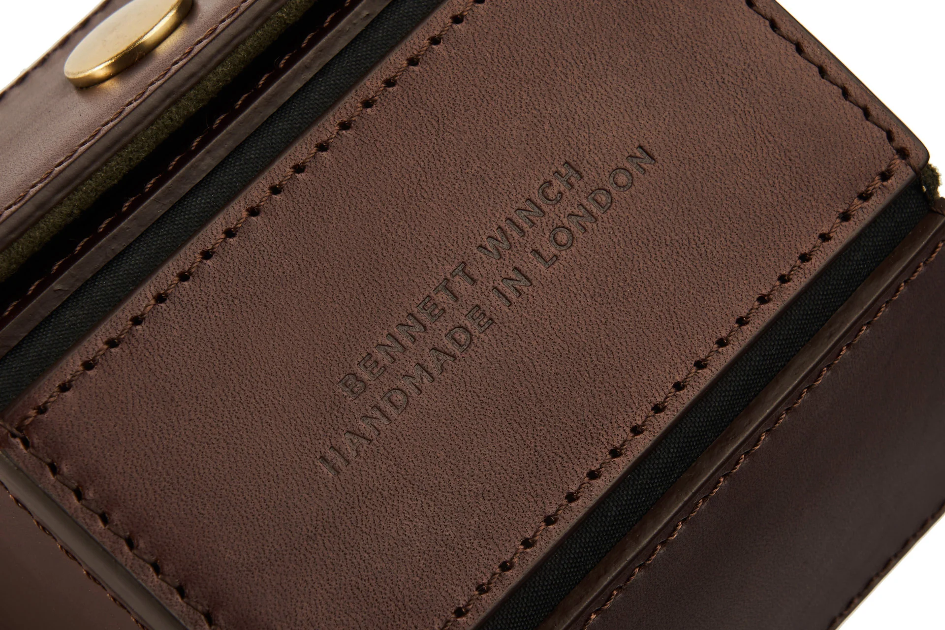 Single Watch Roll - Brown - Image 4