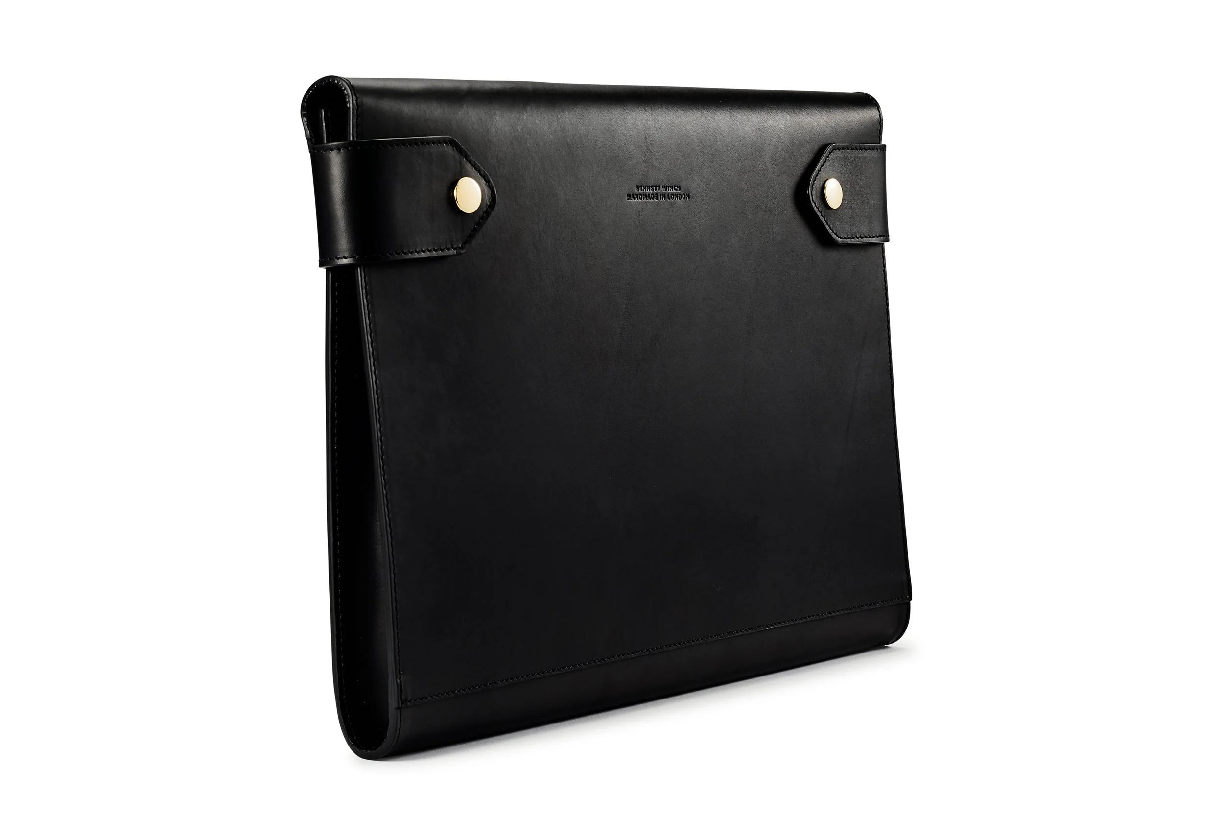 Large Folio - Black Leather - Image 3