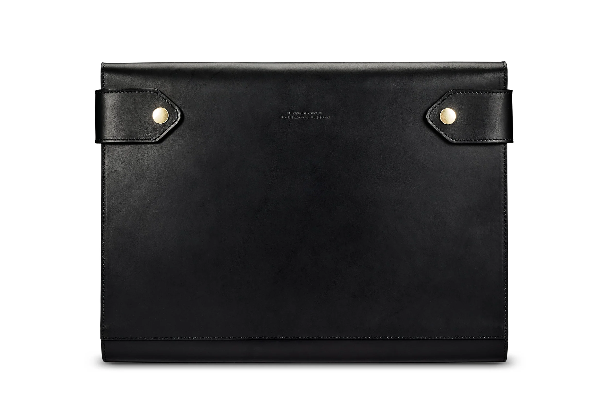 Large Folio - Black Leather - Image 5