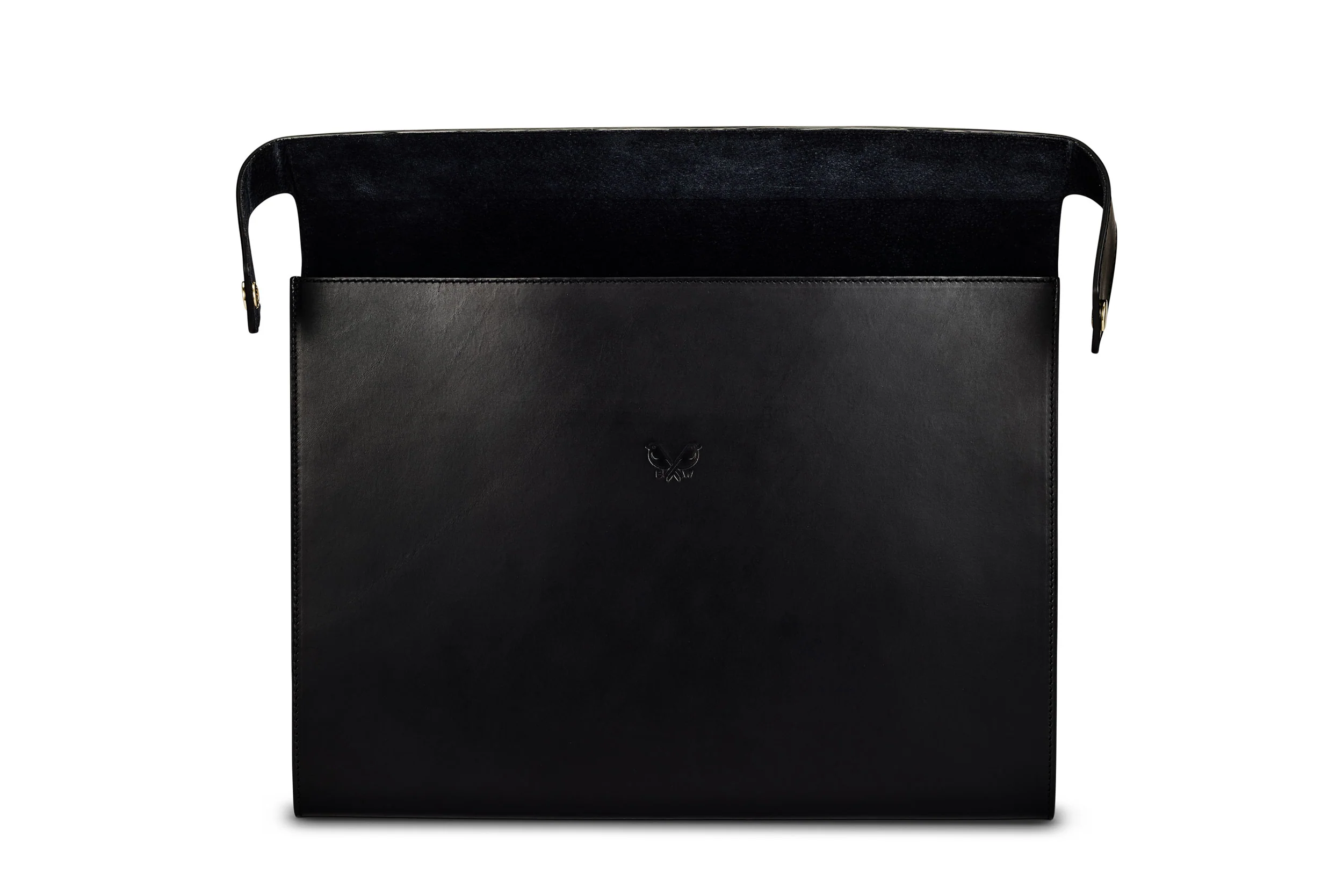 Large Folio - Black Leather - Image 7