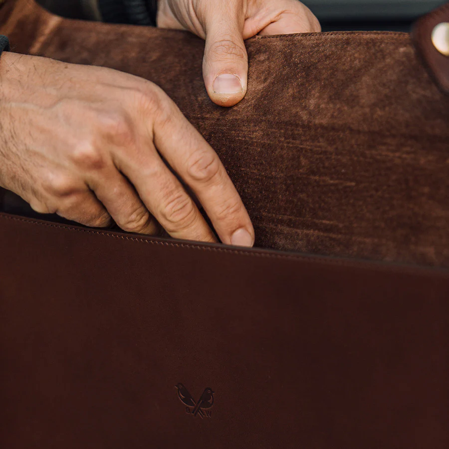 Large Folio - Brown Leather - Image 11