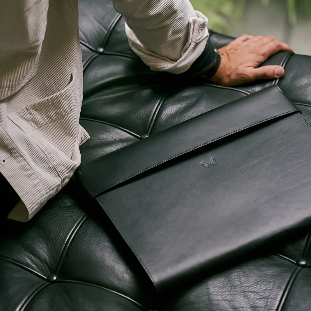 Small Folio - Black Leather - Image 10