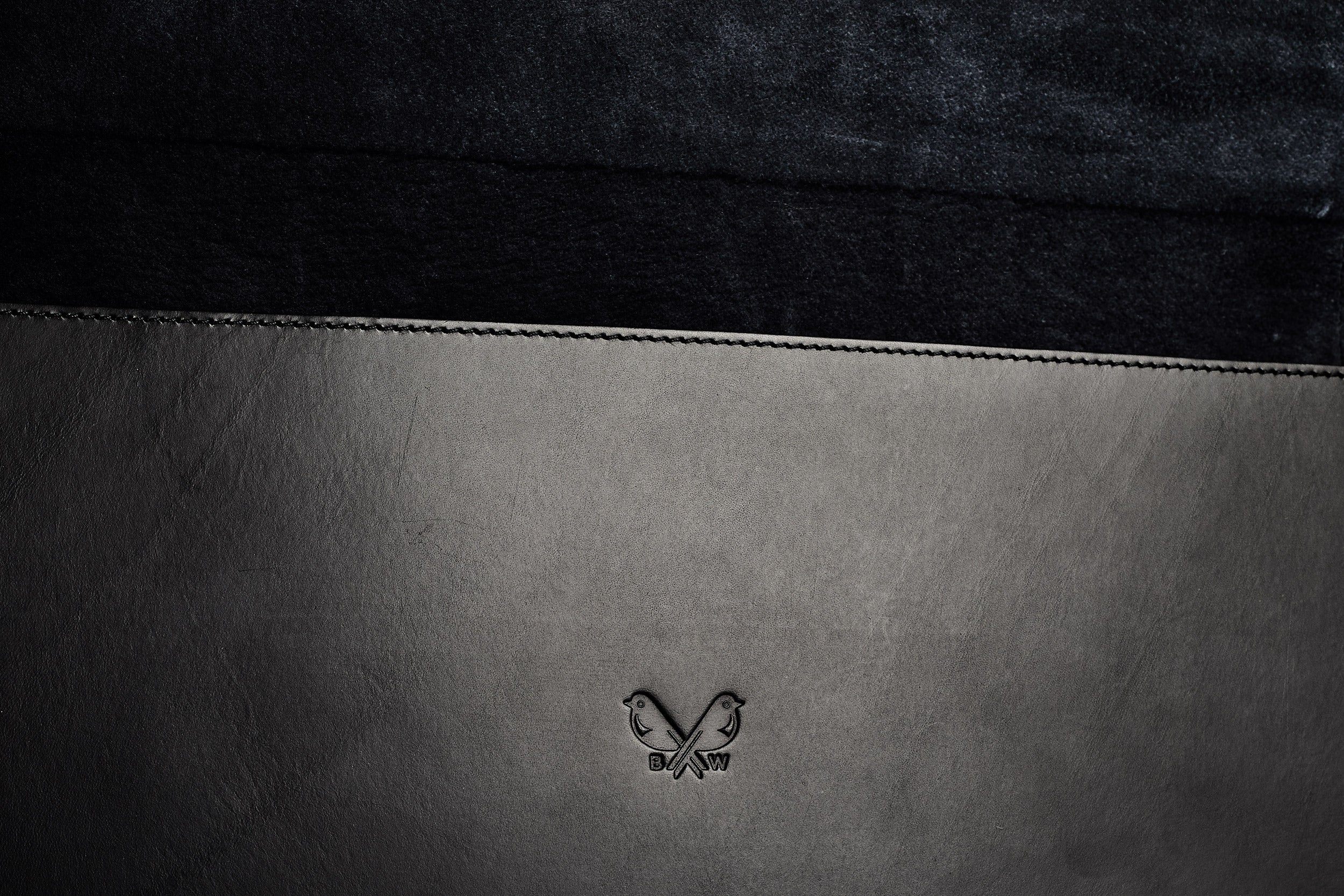 Small Folio - Black Leather - Image 5
