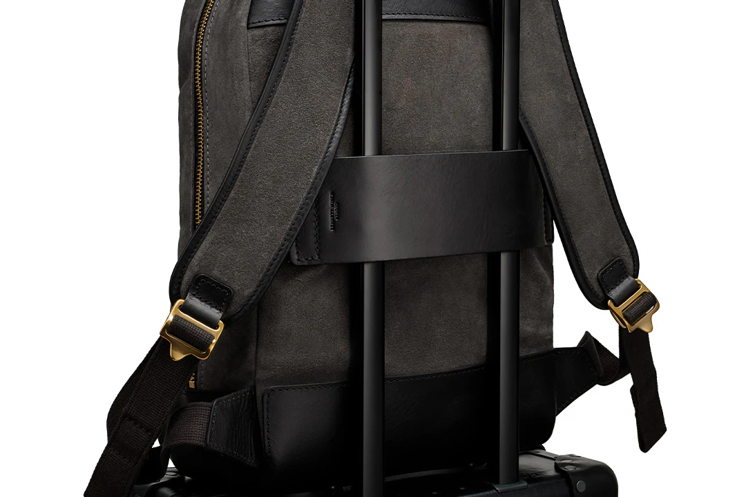 Suede Backpack - Storm Grey - Image 7