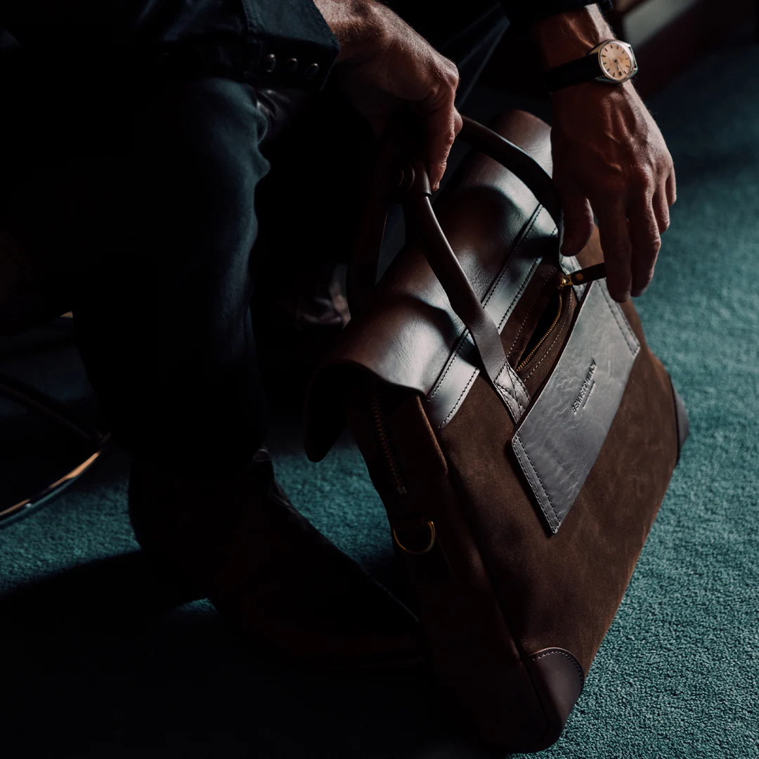 Suede Brief - Tobacco Brown - Image 14