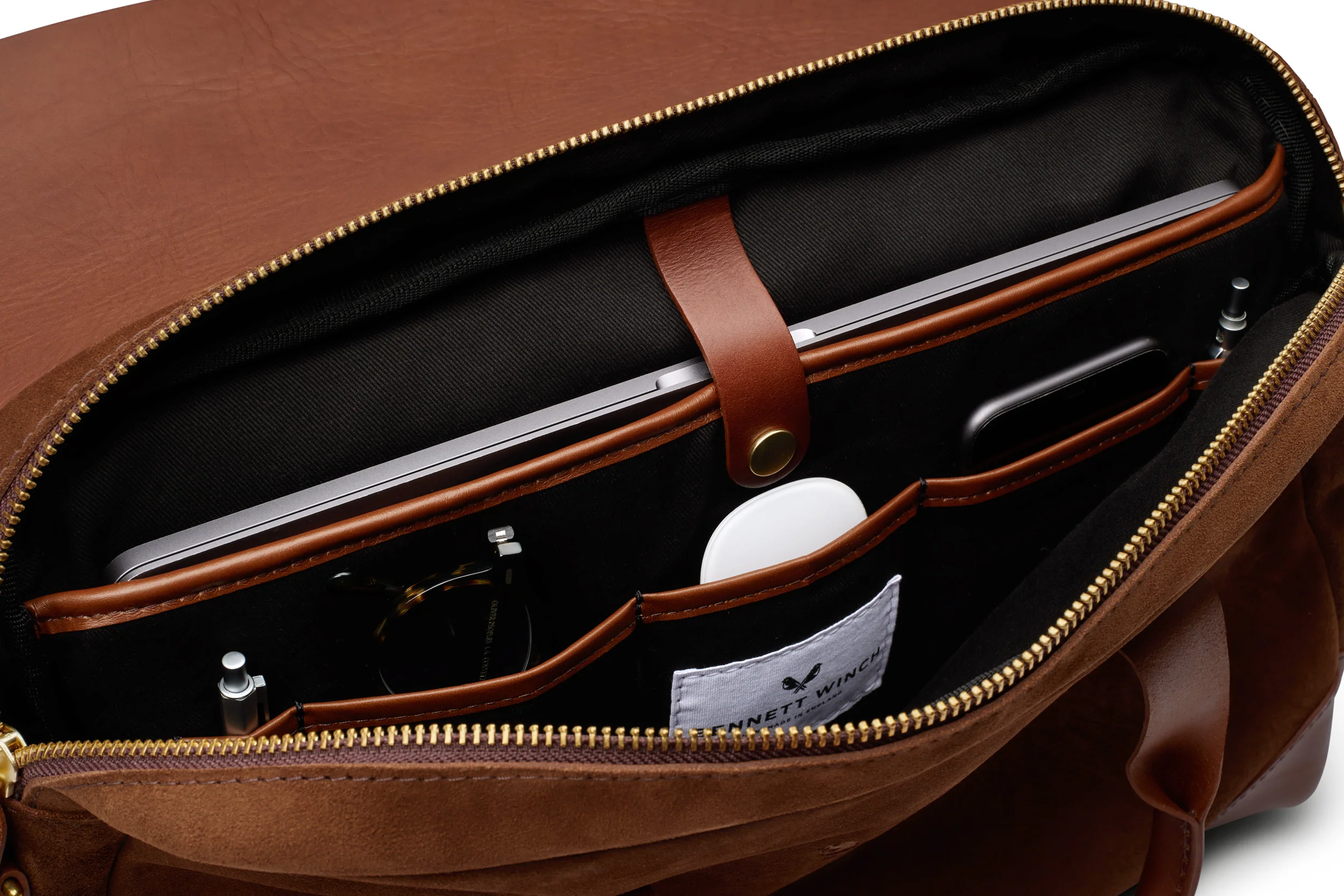 Suede Brief - Tobacco Brown - Image 3