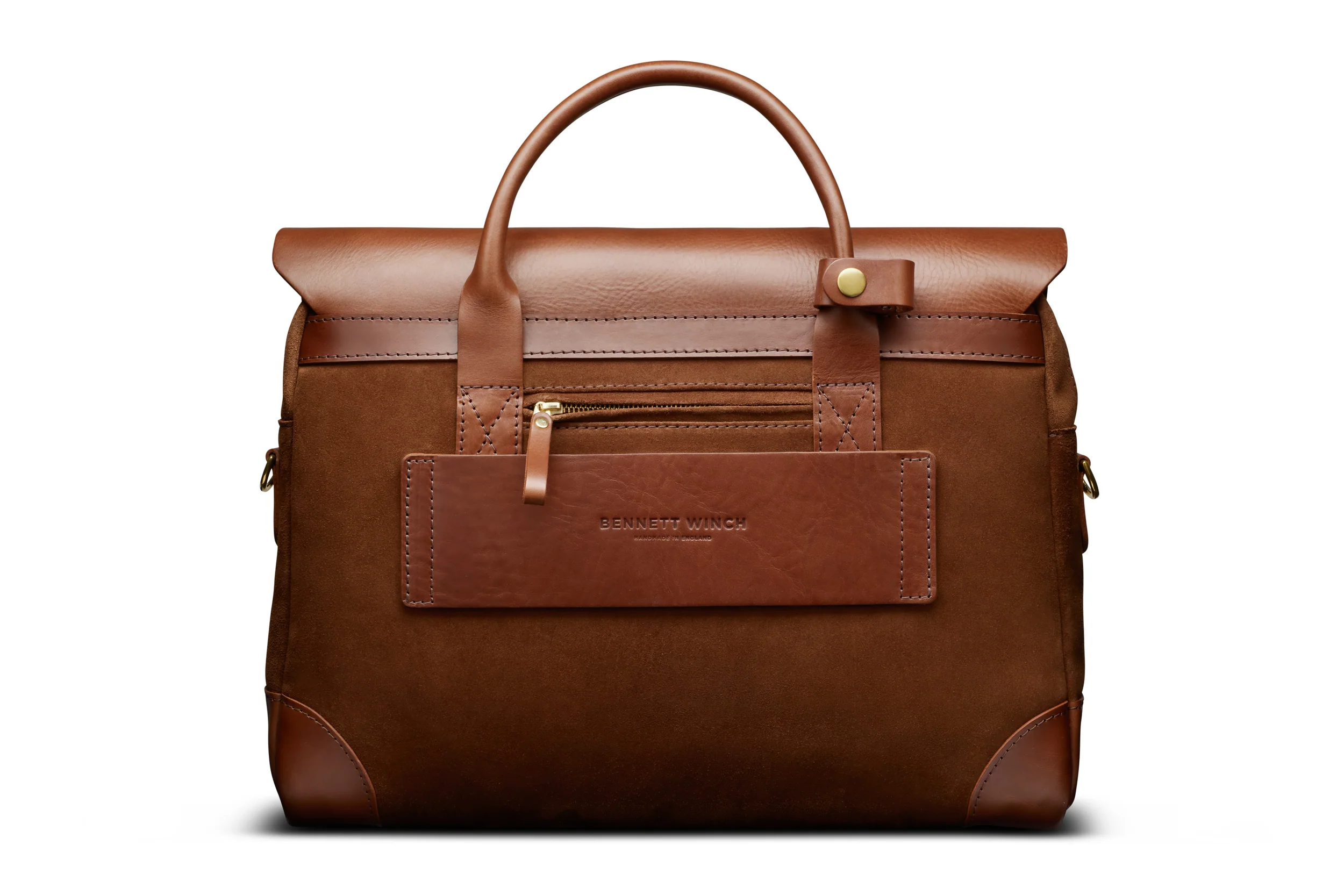 Suede Brief - Tobacco Brown - Image 5