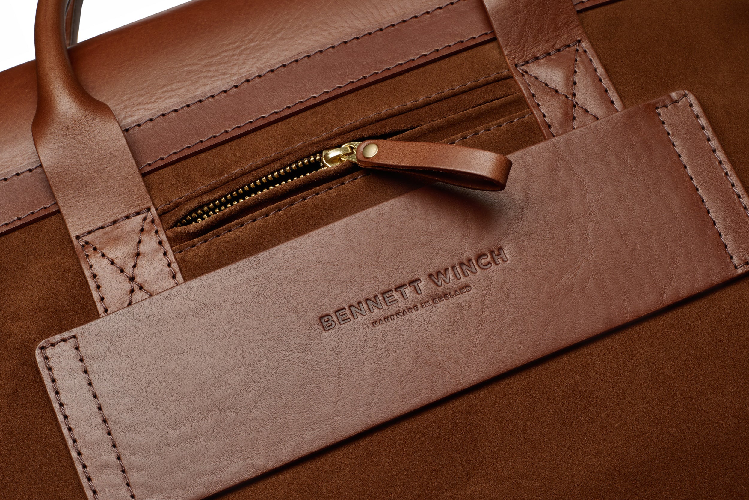 Suede Brief - Tobacco Brown - Image 6