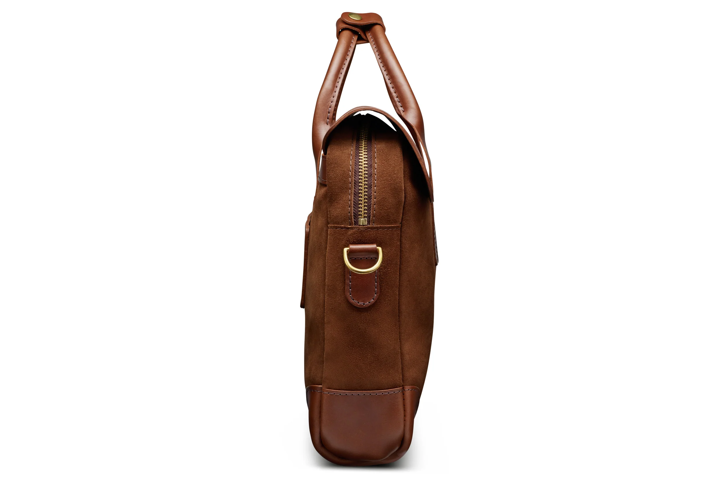 Suede Brief - Tobacco Brown - Image 9