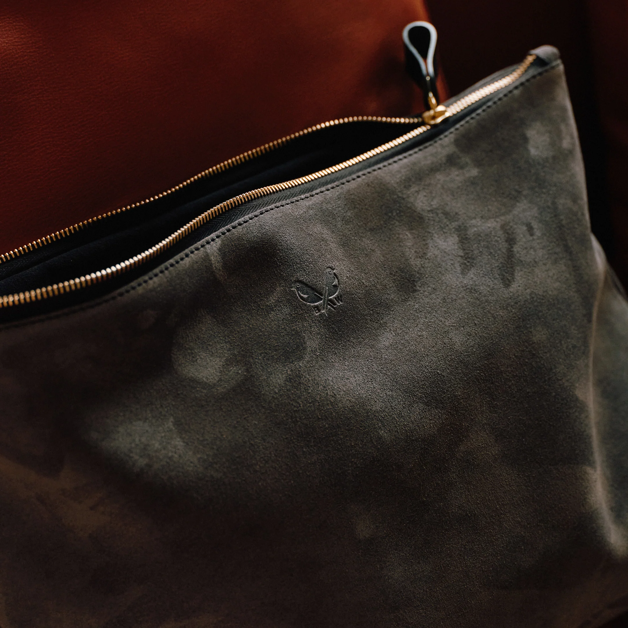 Suede Flight Folio - Storm Grey - Image 10
