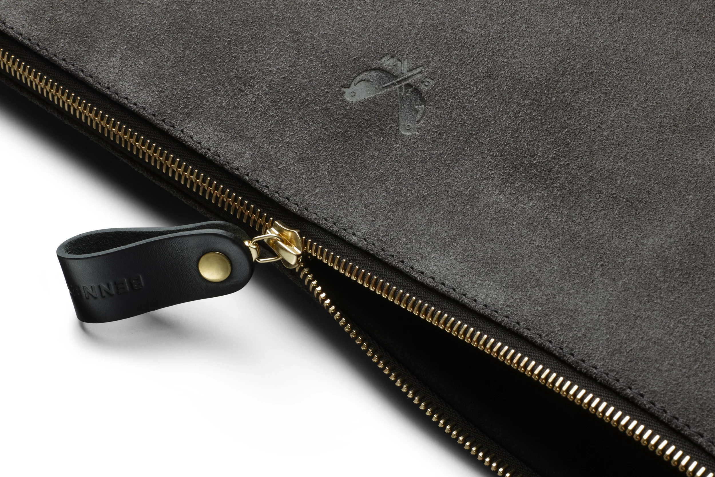 Suede Flight Folio - Storm Grey - Image 5