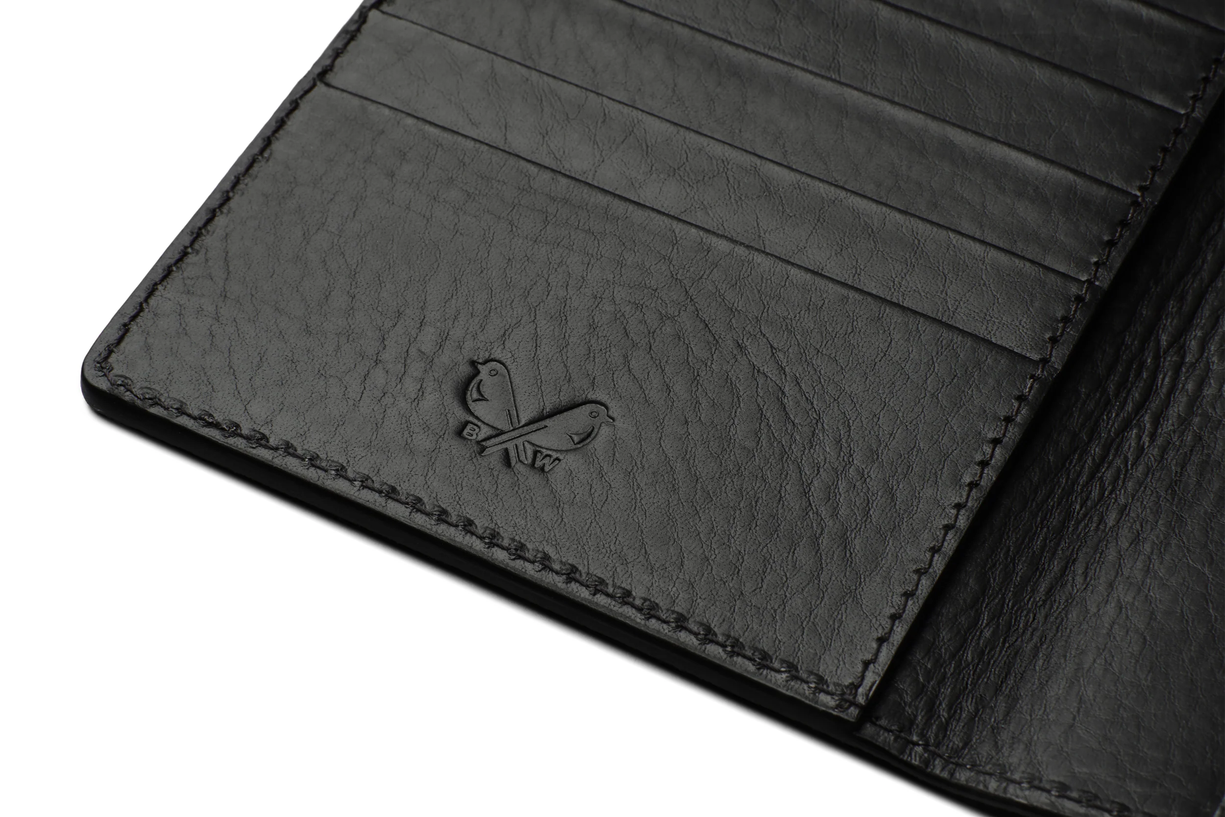 Suede Passport Wallet - Storm Grey - Image 5