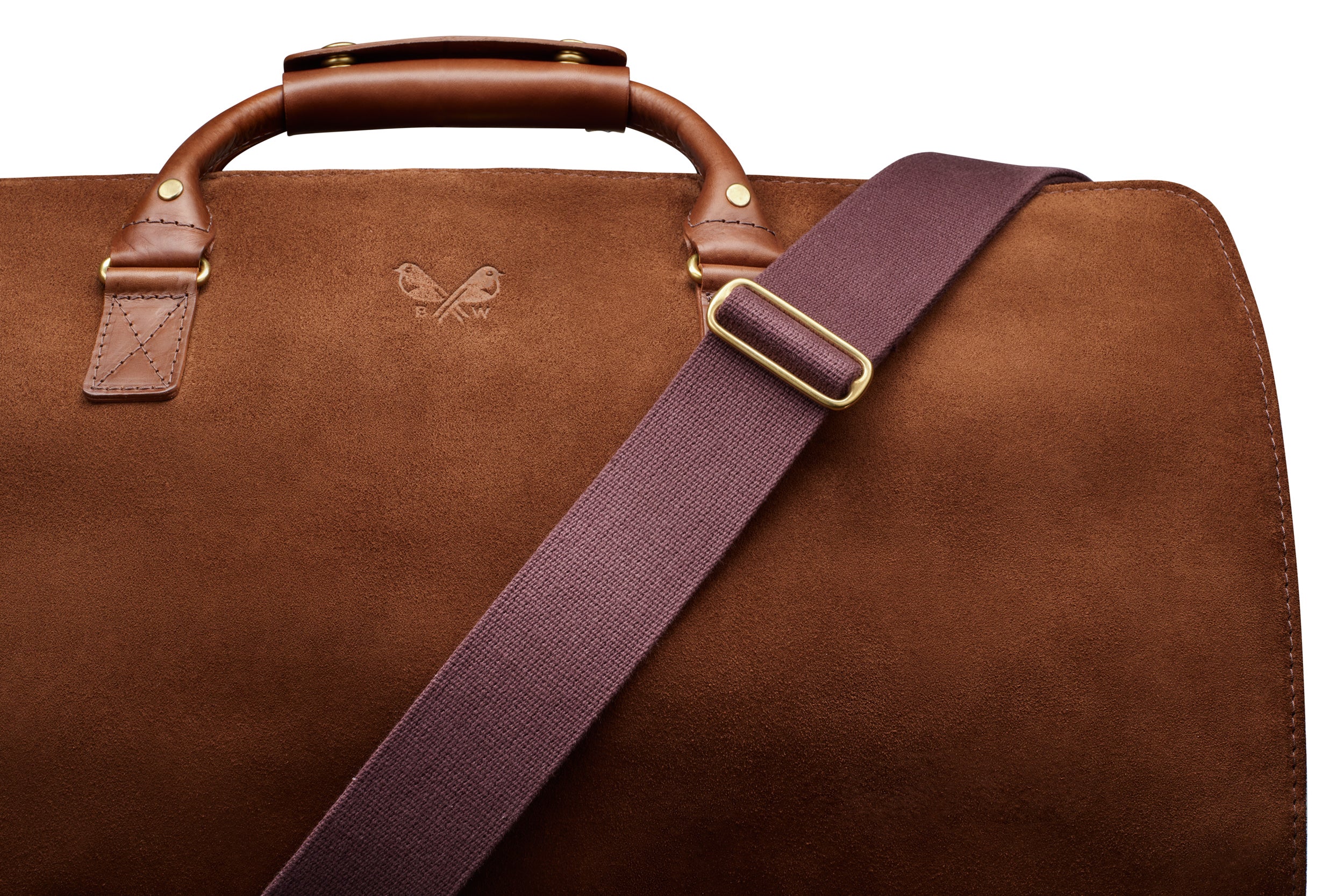 Suede S.C Holdall - Tobacco Brown - Image 10