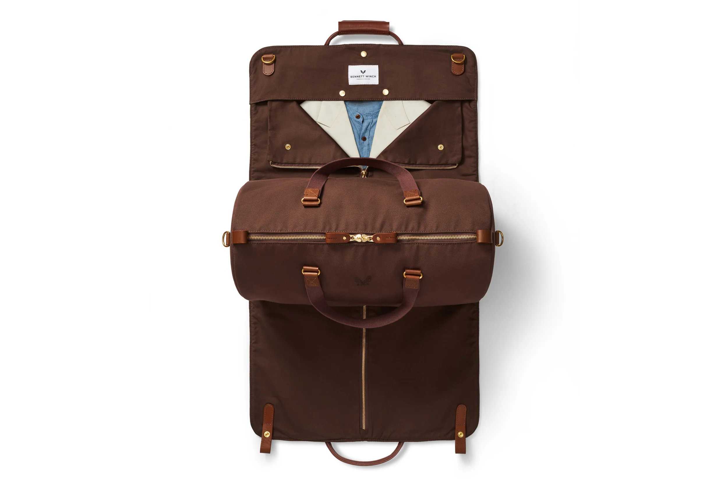 Suede S.C Holdall - Tobacco Brown - Image 4