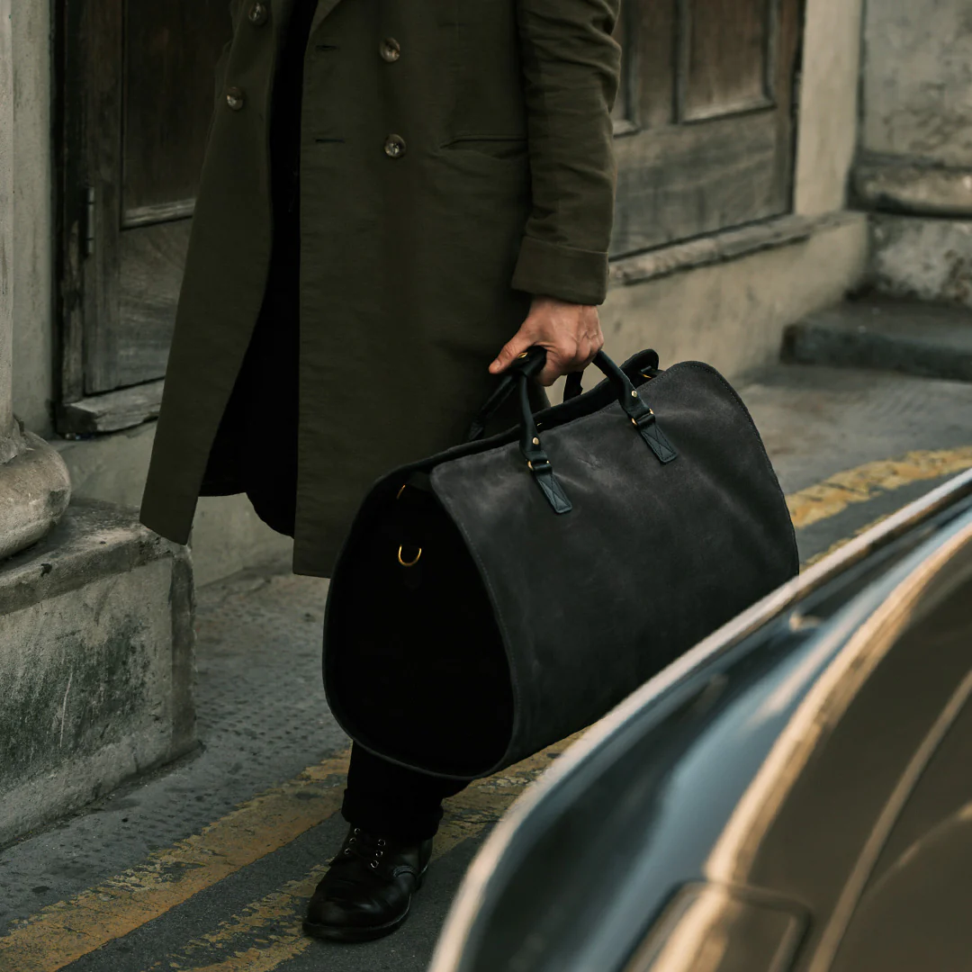 Suede S.C Holdall - Storm Grey - Image 15