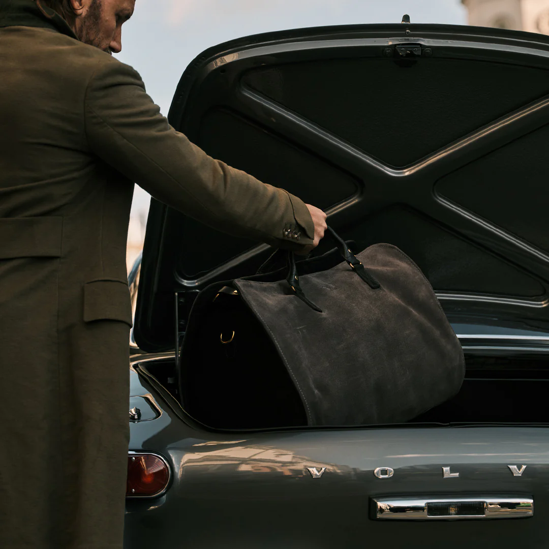 Suede S.C Holdall - Storm Grey - Image 17
