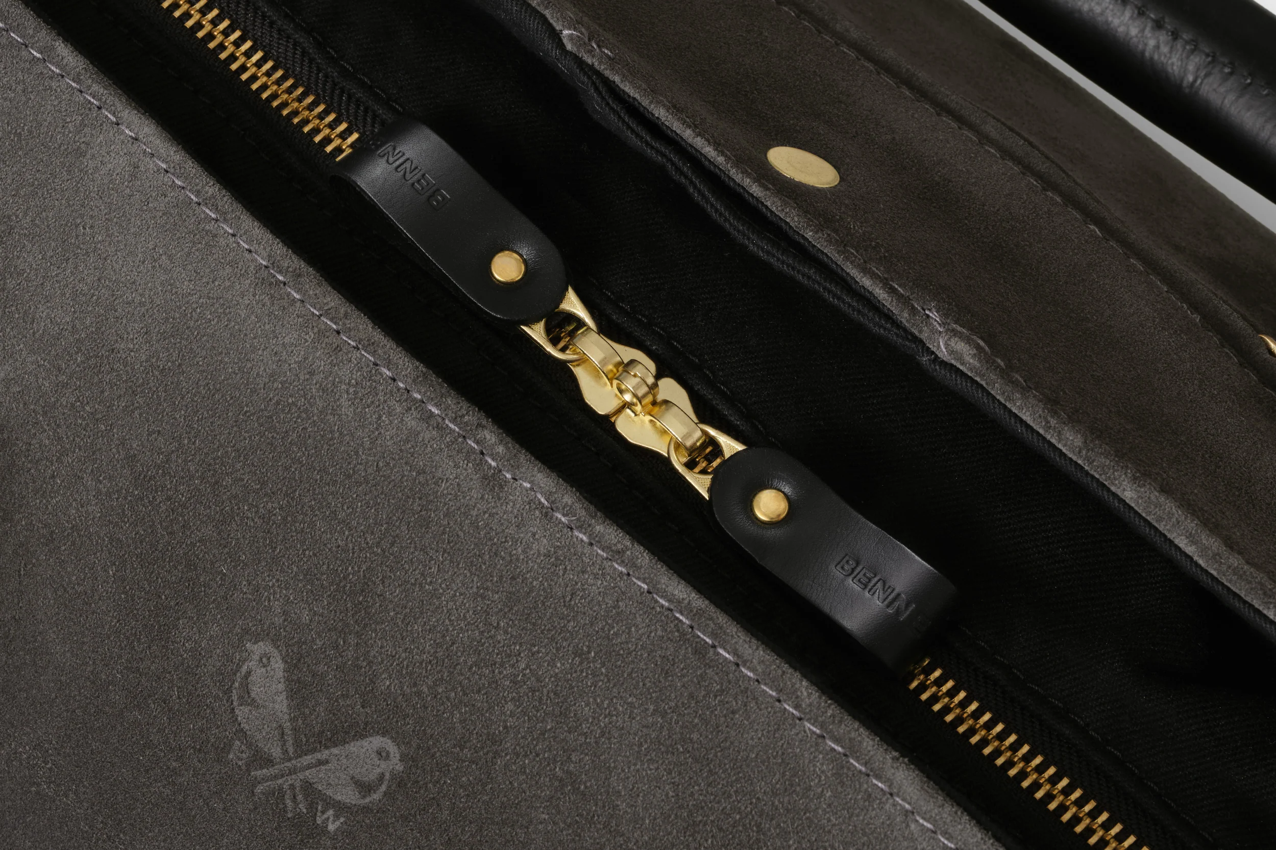 Suede S.C Holdall - Storm Grey - Image 9