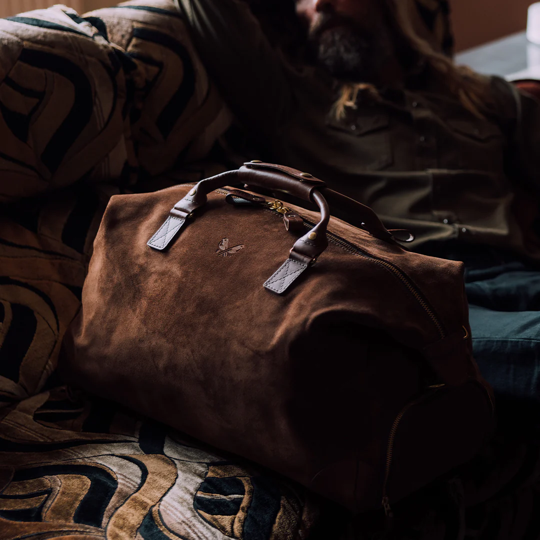 Suede Weekender - Tobacco Brown - Image 14