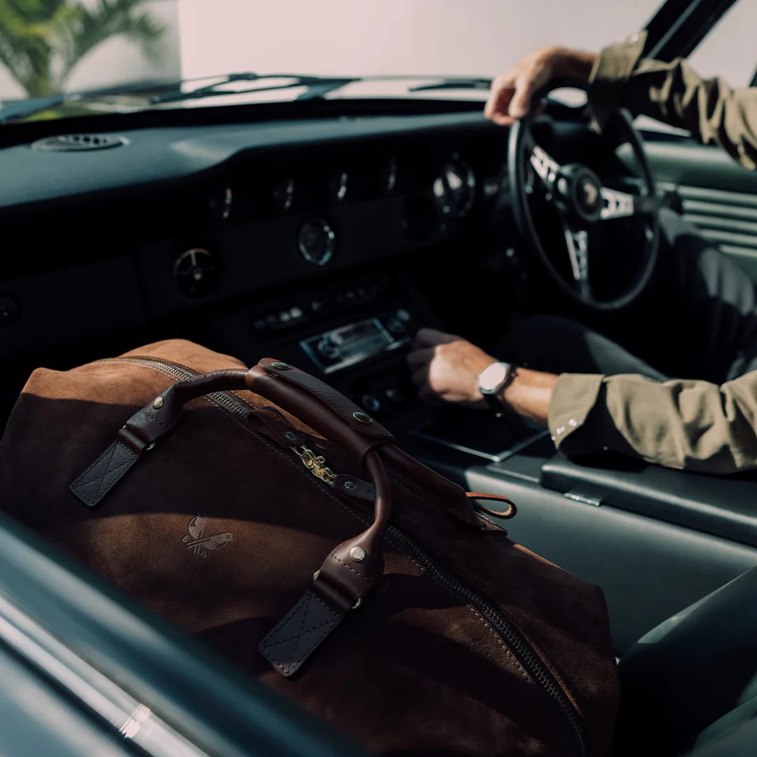 Suede Weekender - Tobacco Brown - Image 19